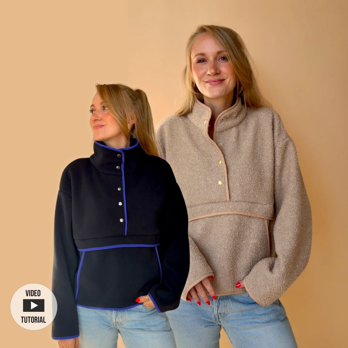 Troyer und Hoodie Schnittmuster THEO