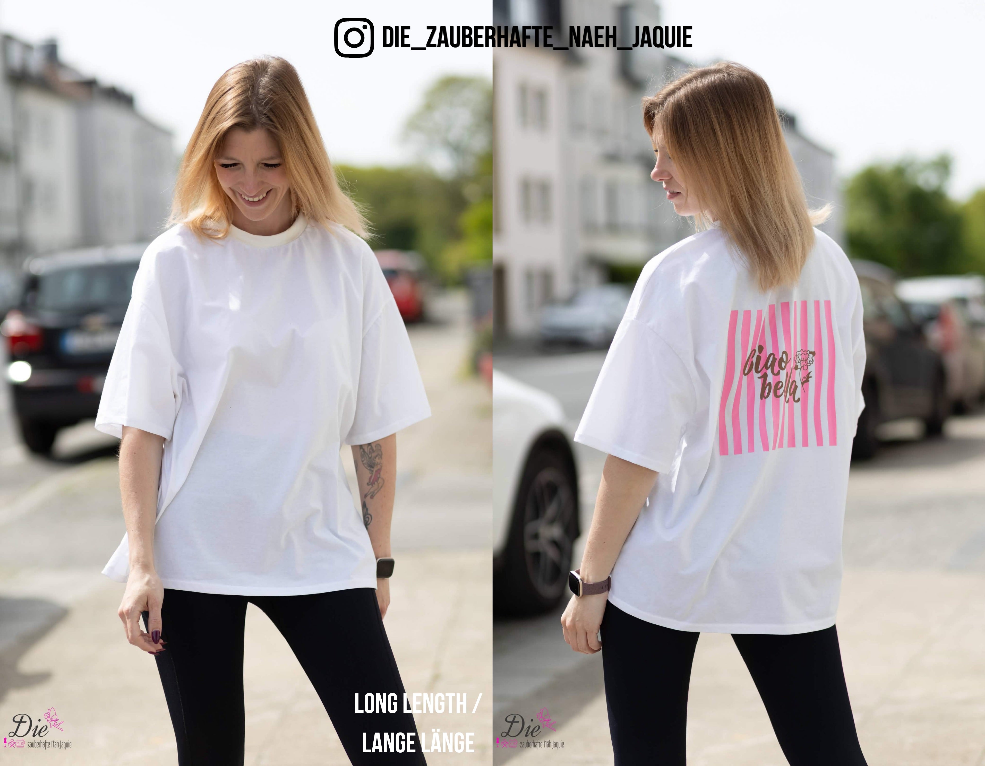 oversize Shirt / T-Shirt Schnittmuster FREDDY