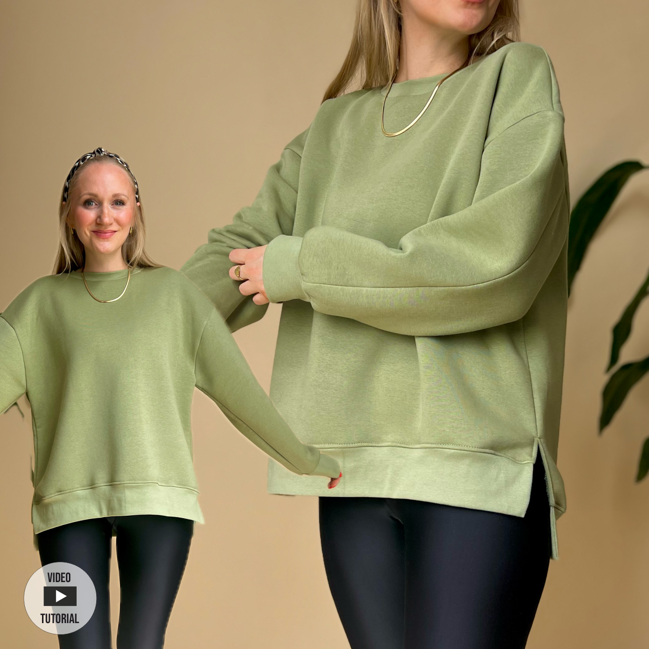 Oversize sweater Anton sewing pattern