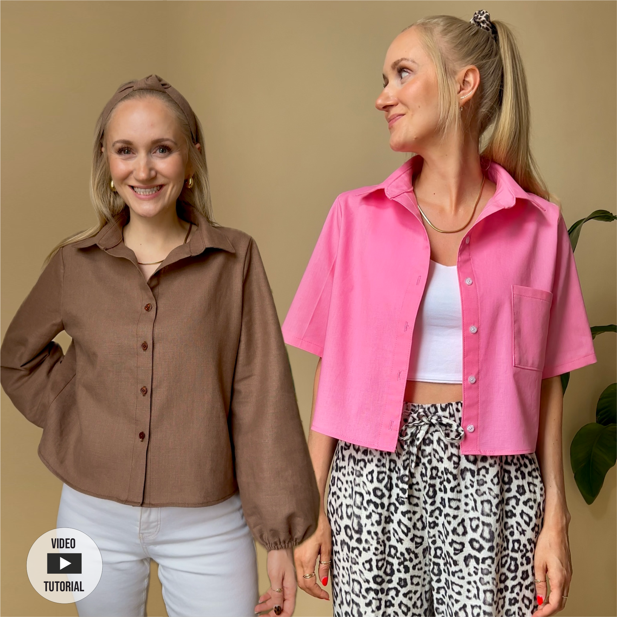 blouse Bill PDF sewing pattern