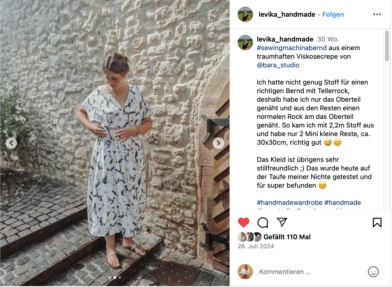 Dress Bernd sewing pattern