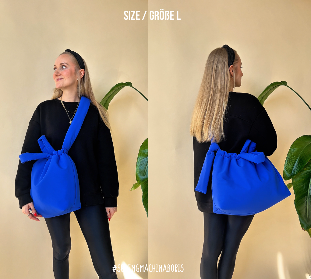 Puffer bag Boris sewing pattern