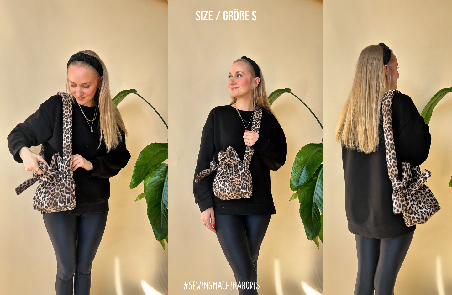 Puffer bag Boris sewing pattern