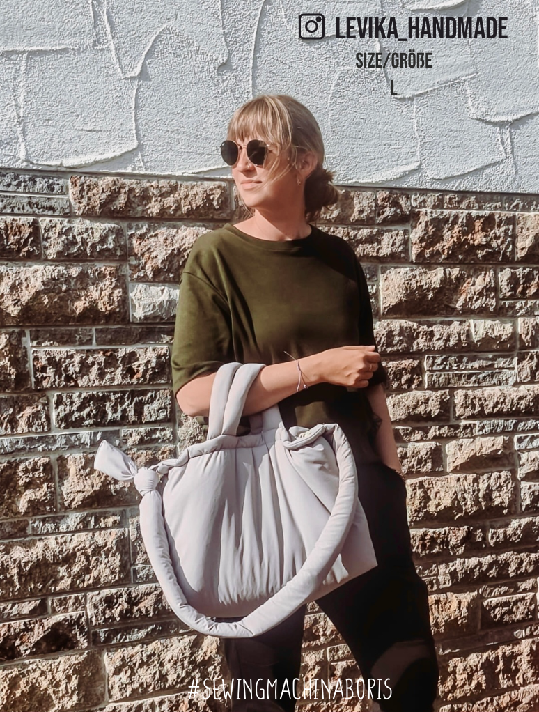 Puffer bag Boris sewing pattern