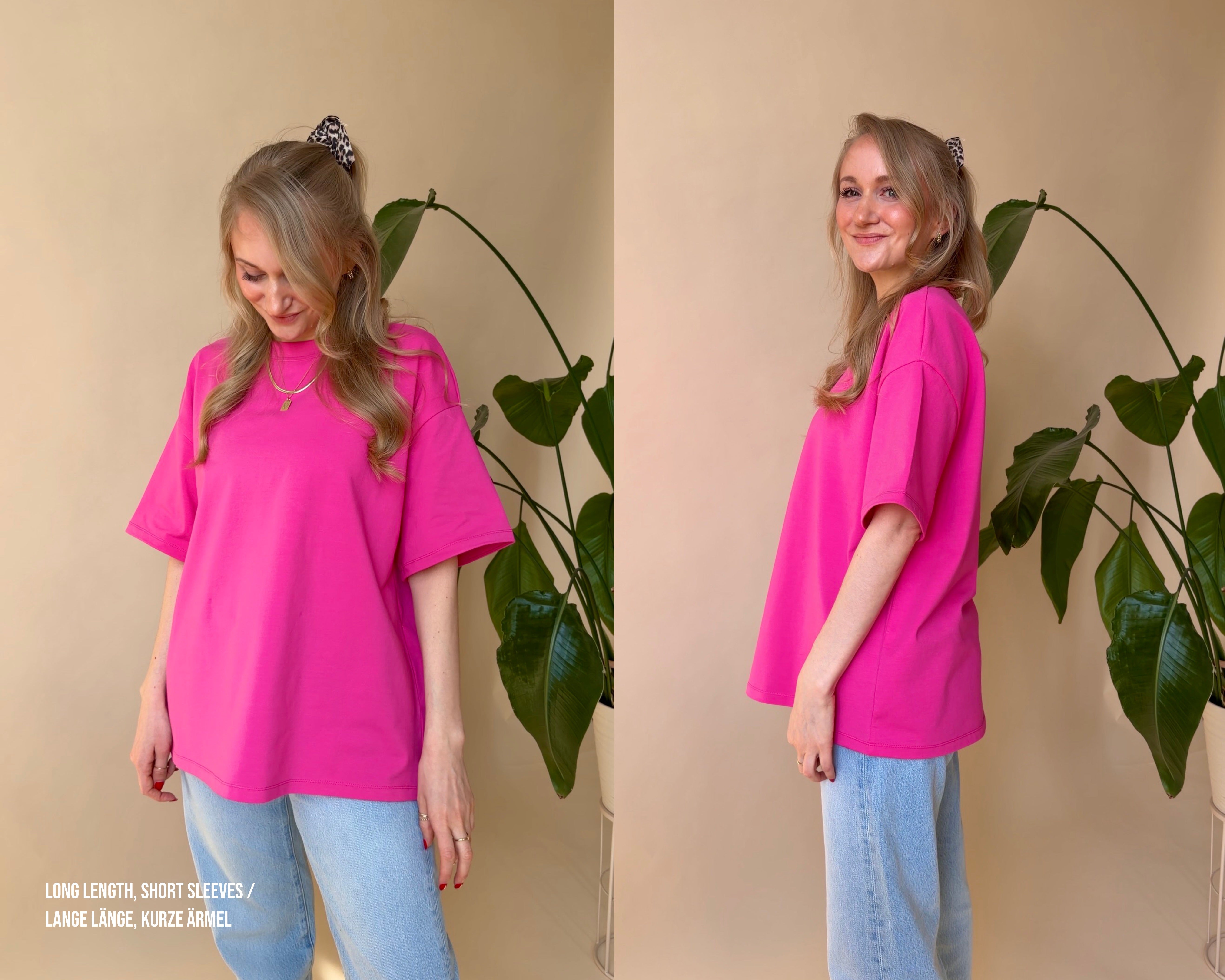 oversize Shirt / T-Shirt Schnittmuster FREDDY