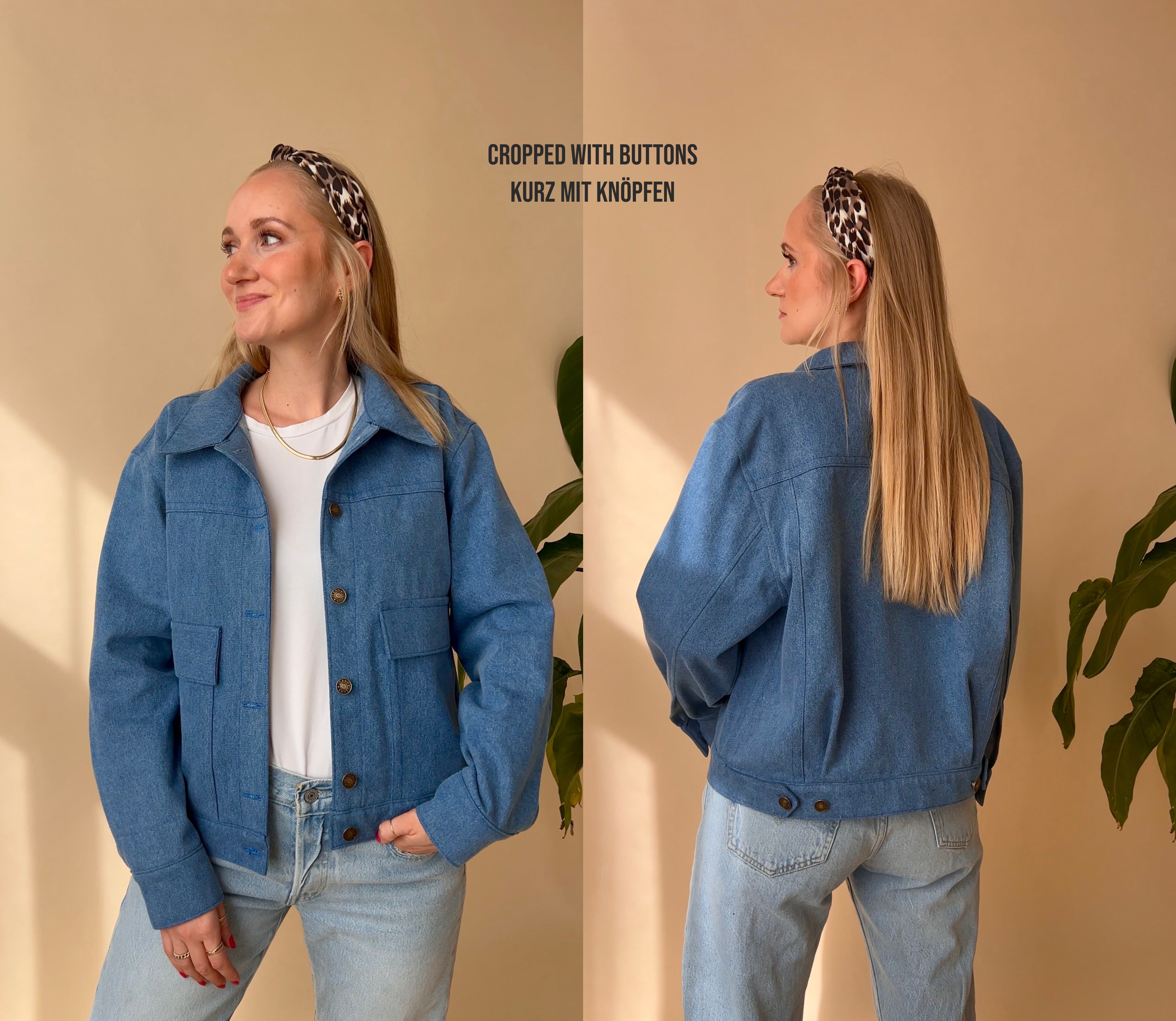 Jan jacket PDF sewing pattern