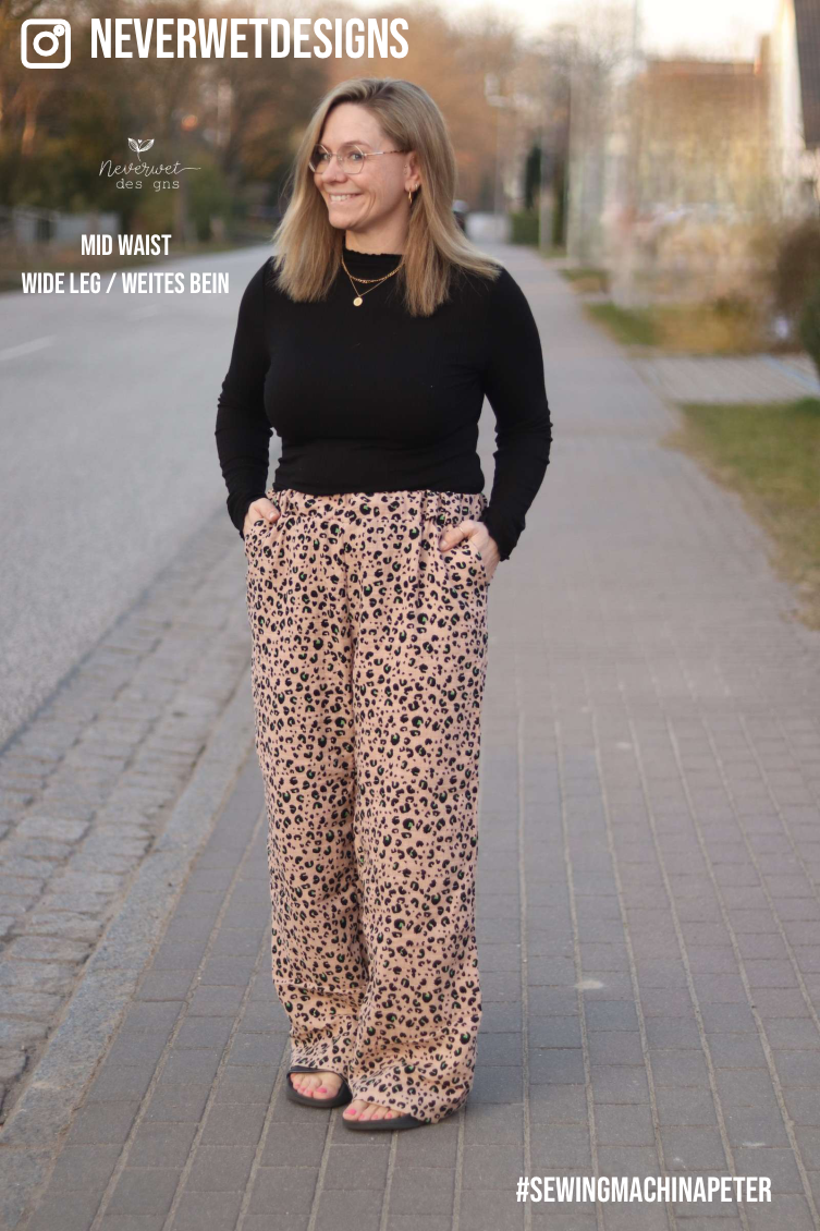 wide leg pants Peter sewing pattern