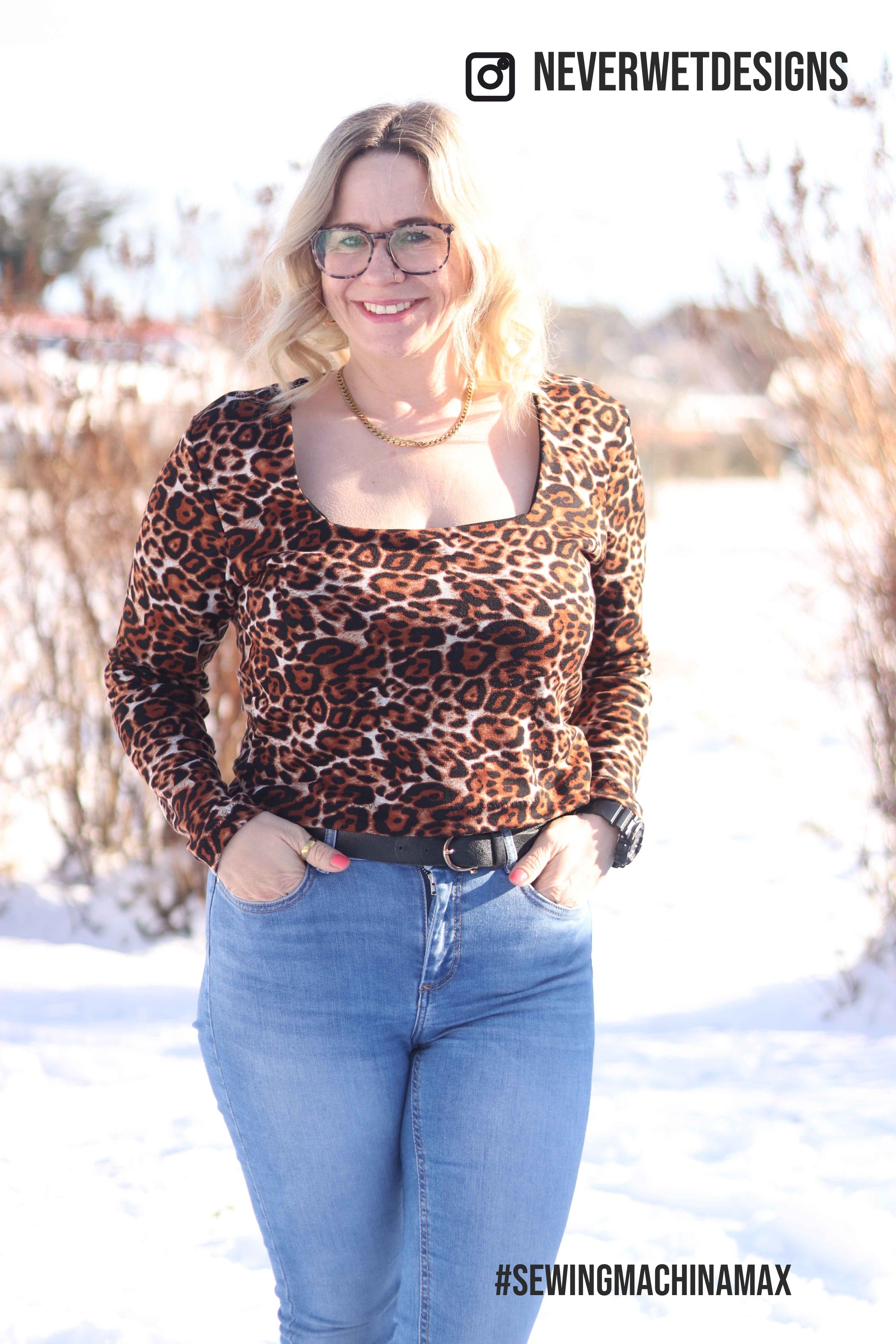 Basic shirt Max PDF sewing pattern