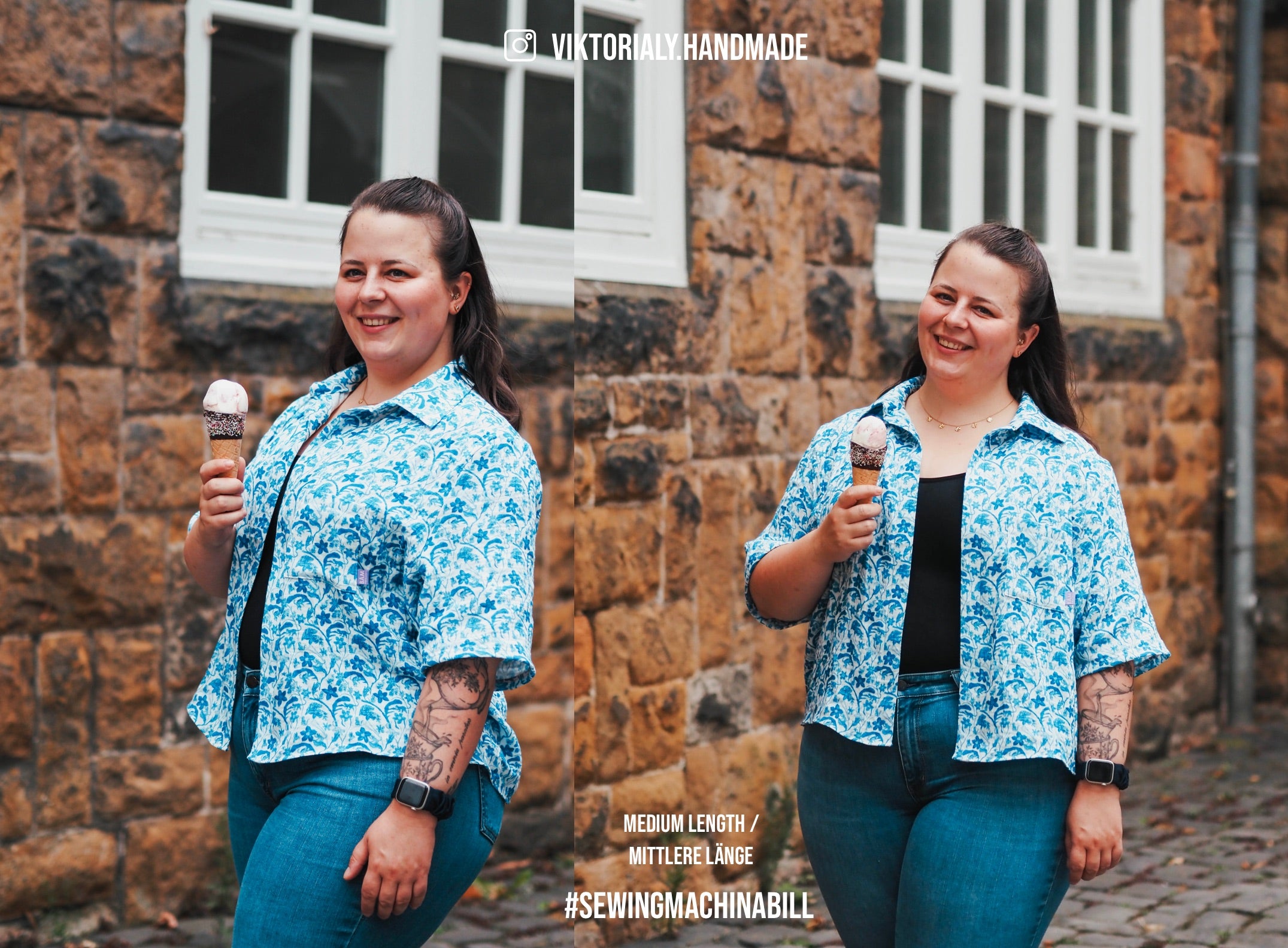 blouse Bill PDF sewing pattern