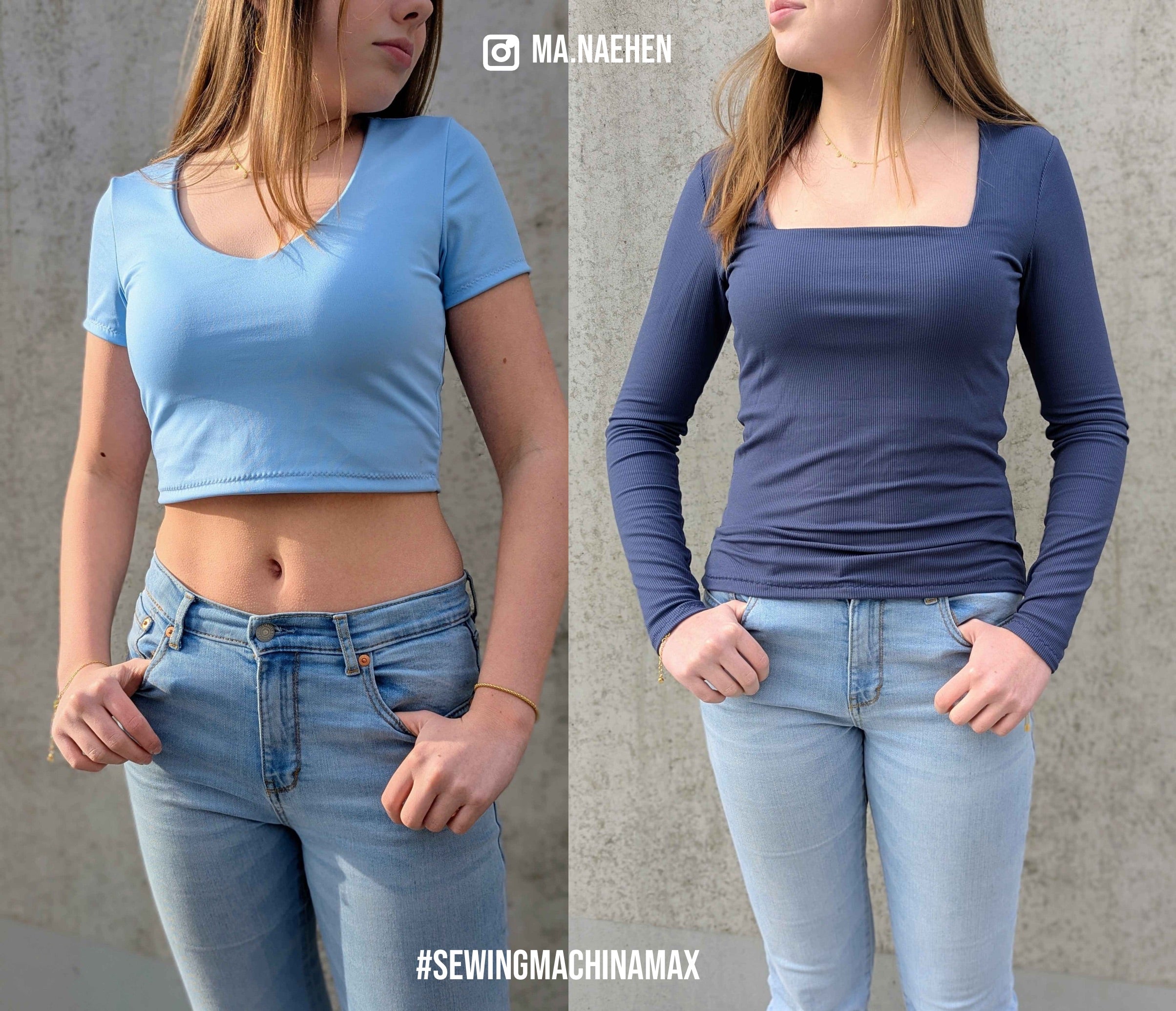 Basic shirt Max PDF sewing pattern