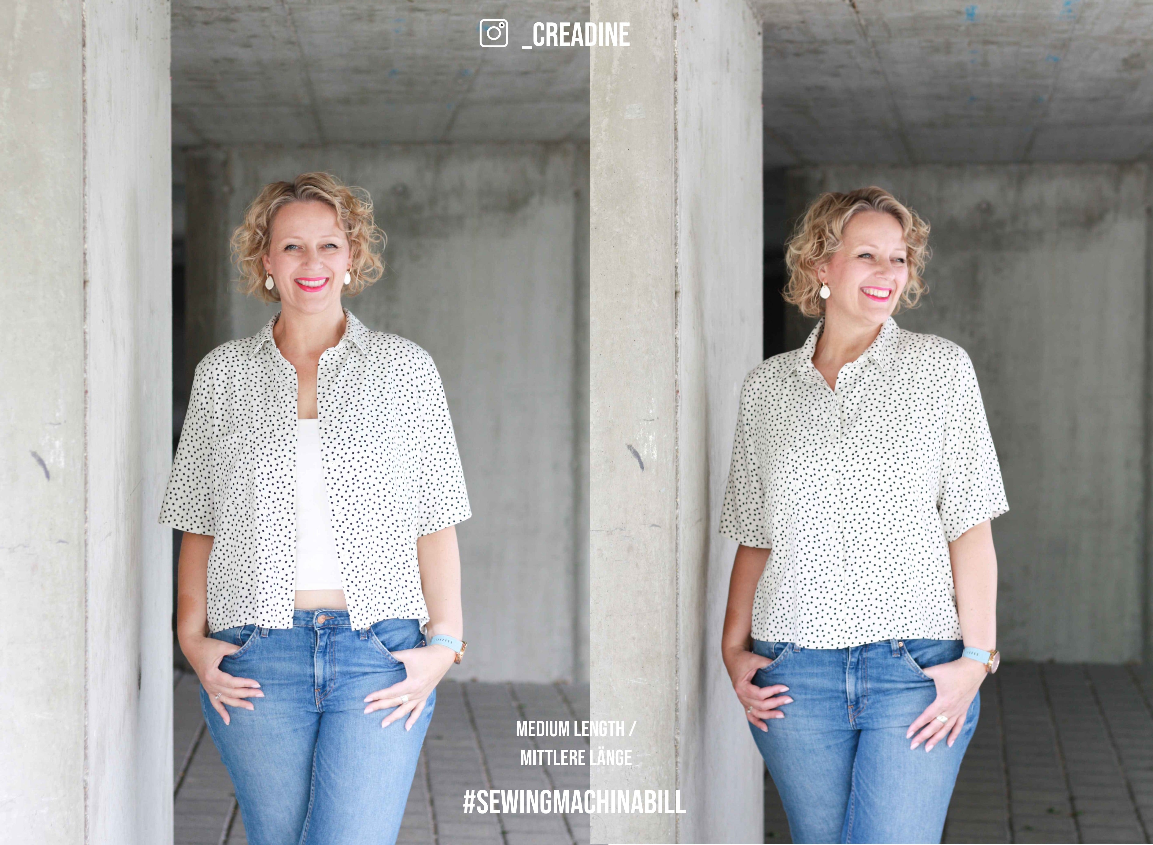 blouse Bill PDF sewing pattern