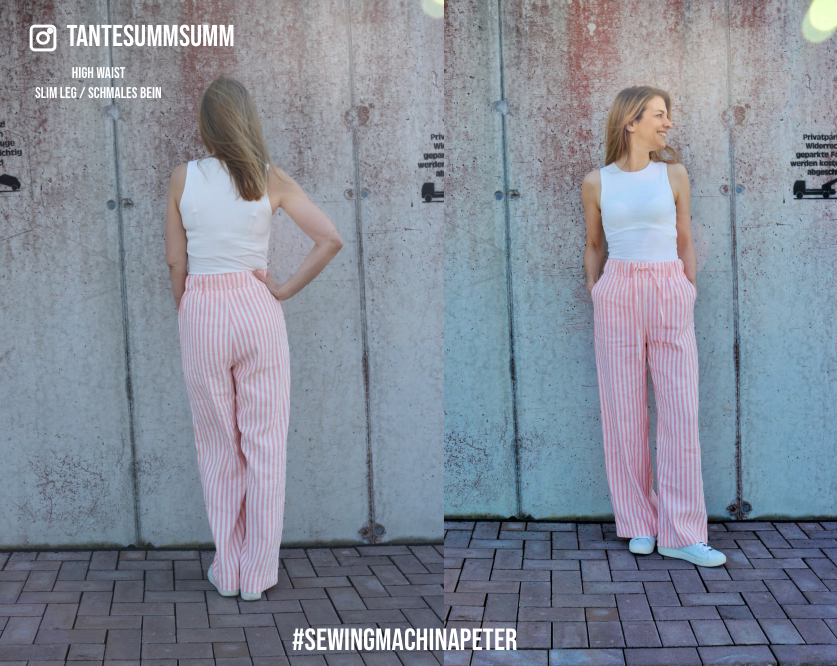 wide leg pants Peter sewing pattern