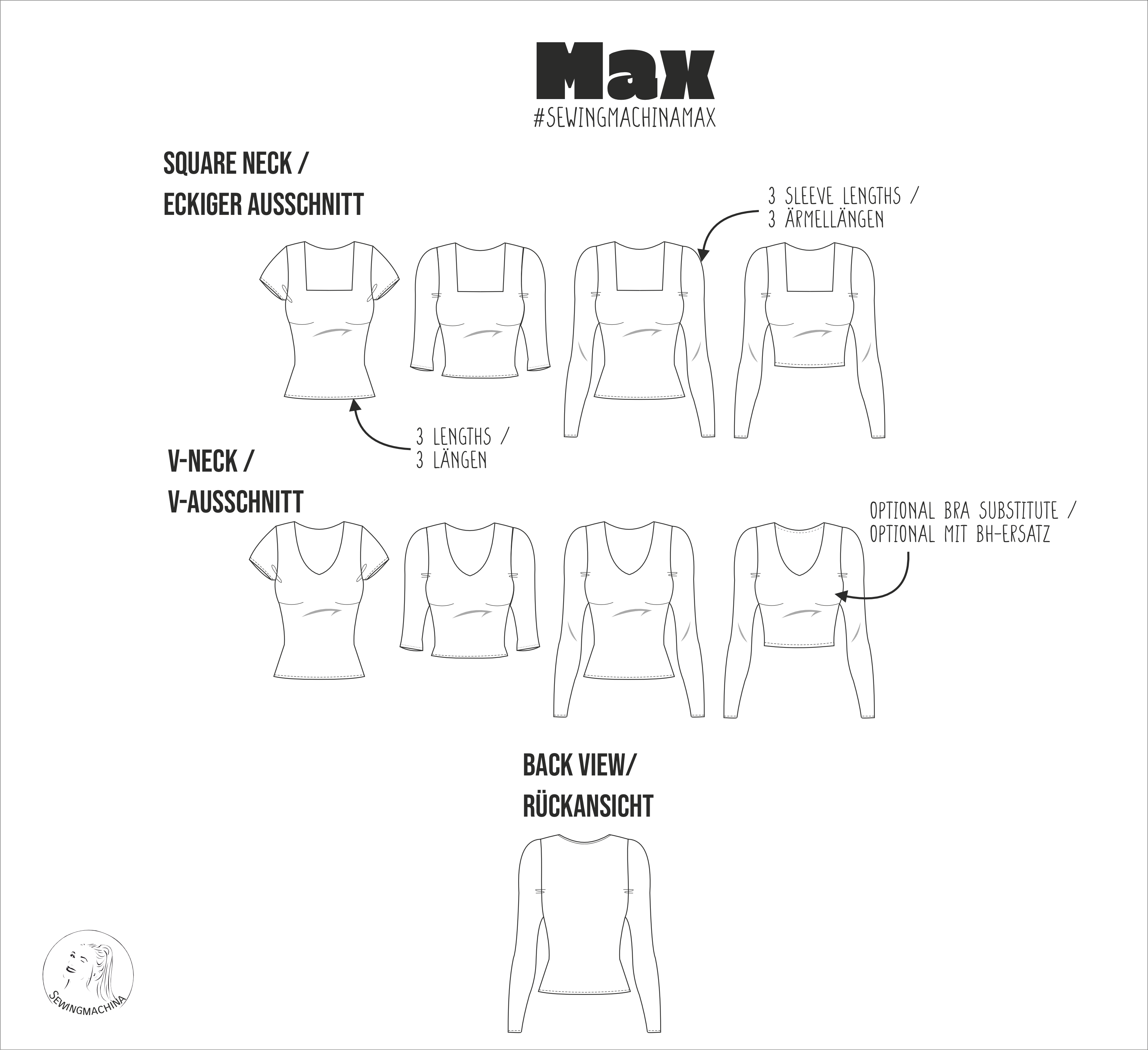 Basic shirt pattern bundle / Max, Bob & Rolf