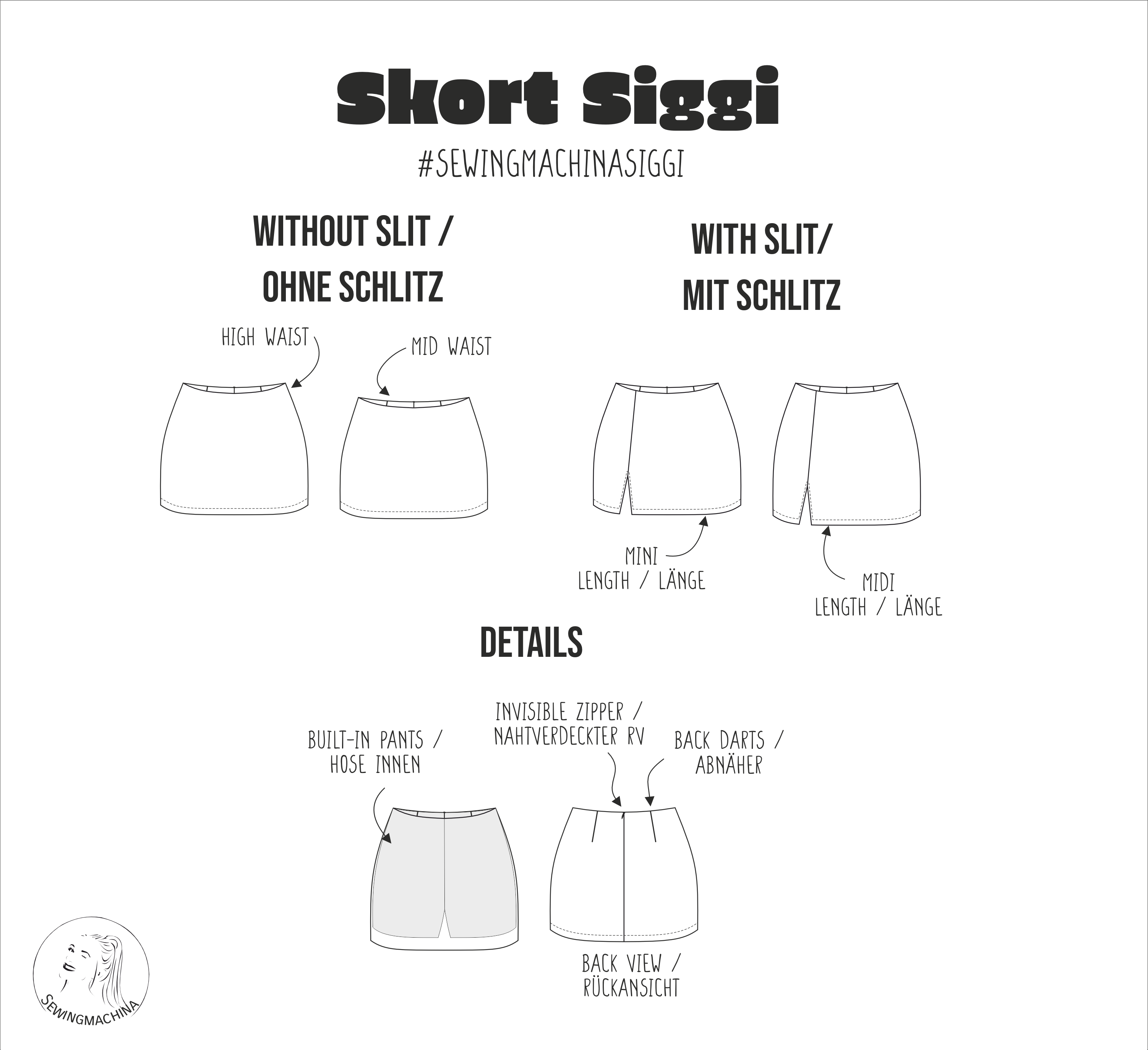 Skort Siggi Schnittmuster
