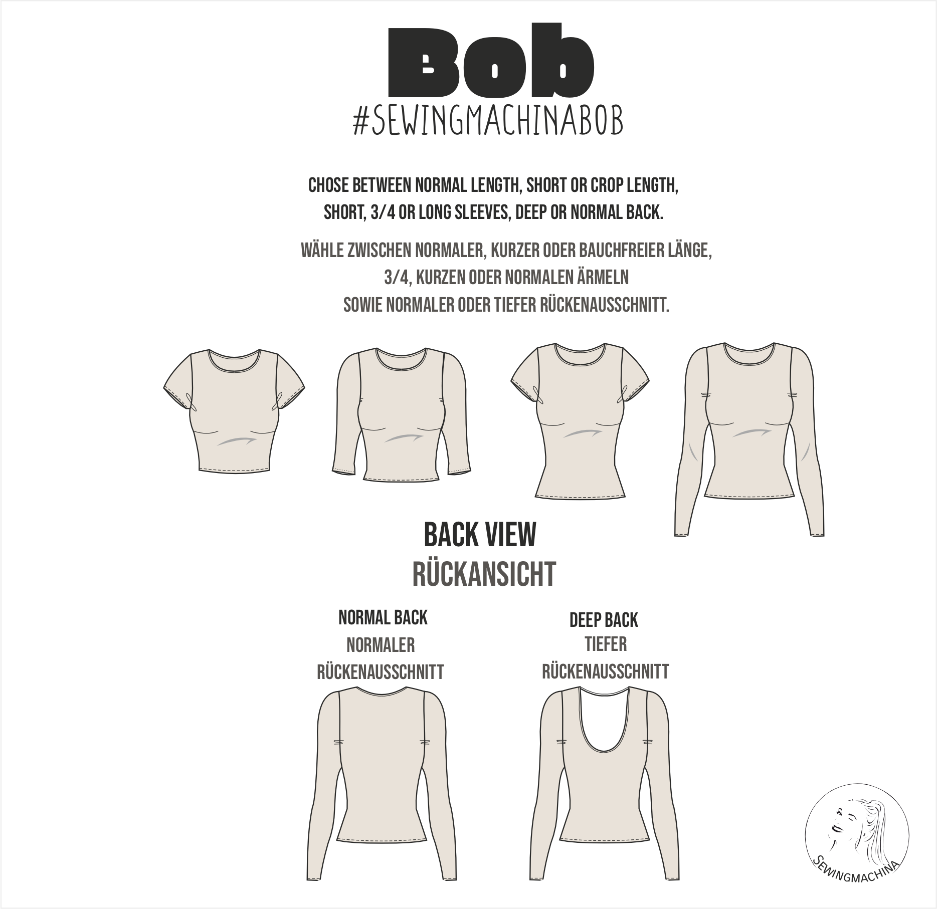 Basic shirt pattern bundle / Max, Bob & Rolf