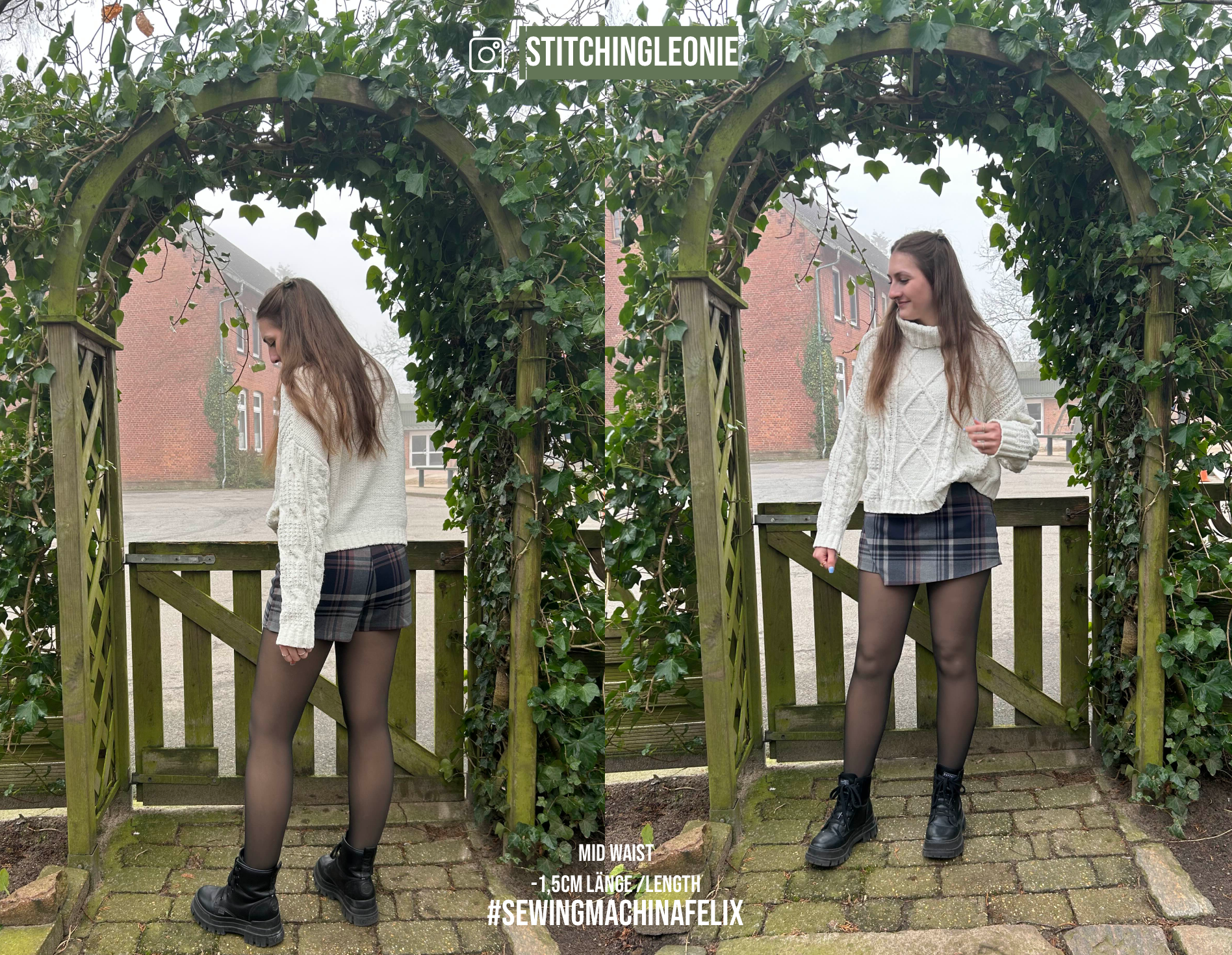 Skort Felix sewing pattern