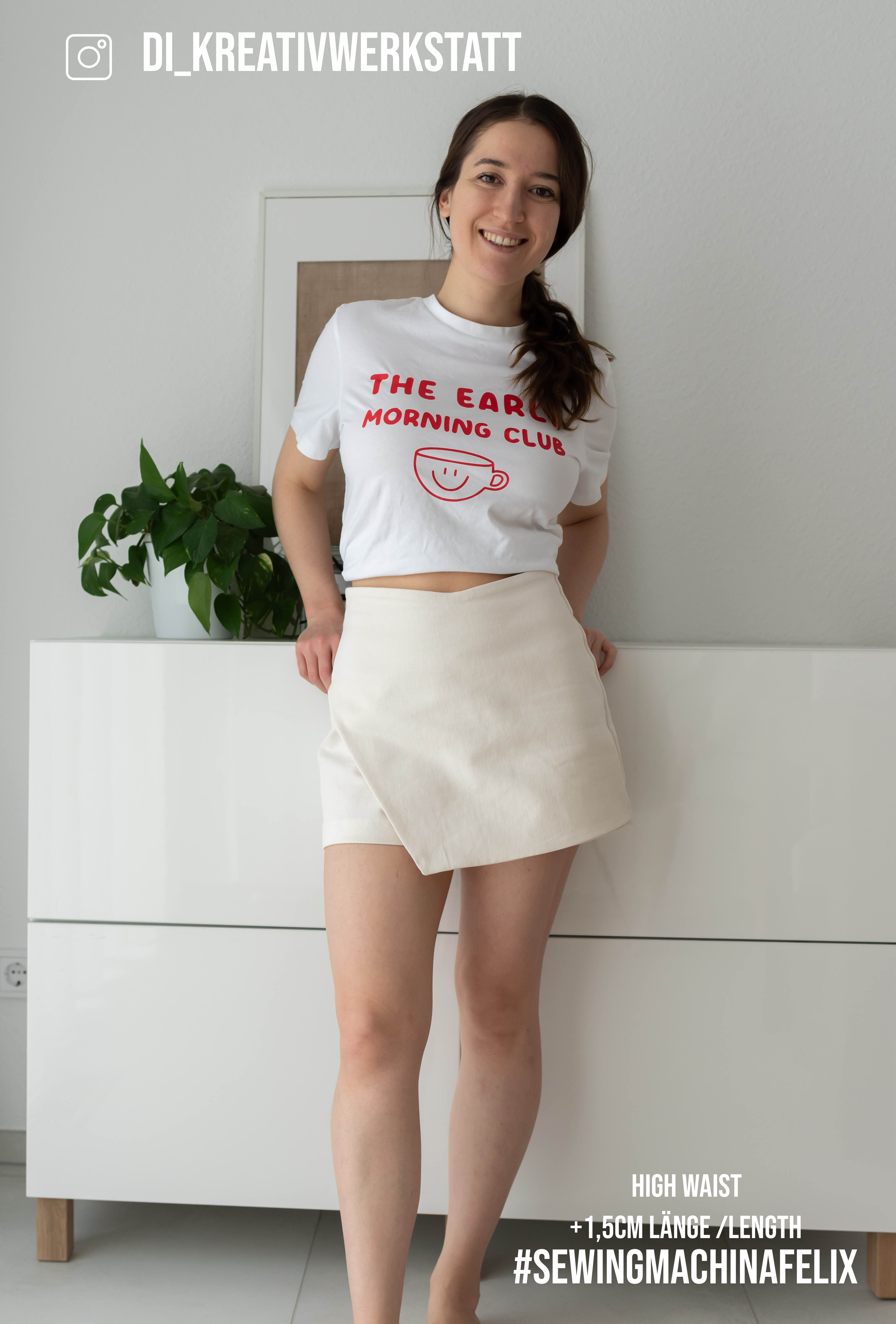 Skort Felix sewing pattern