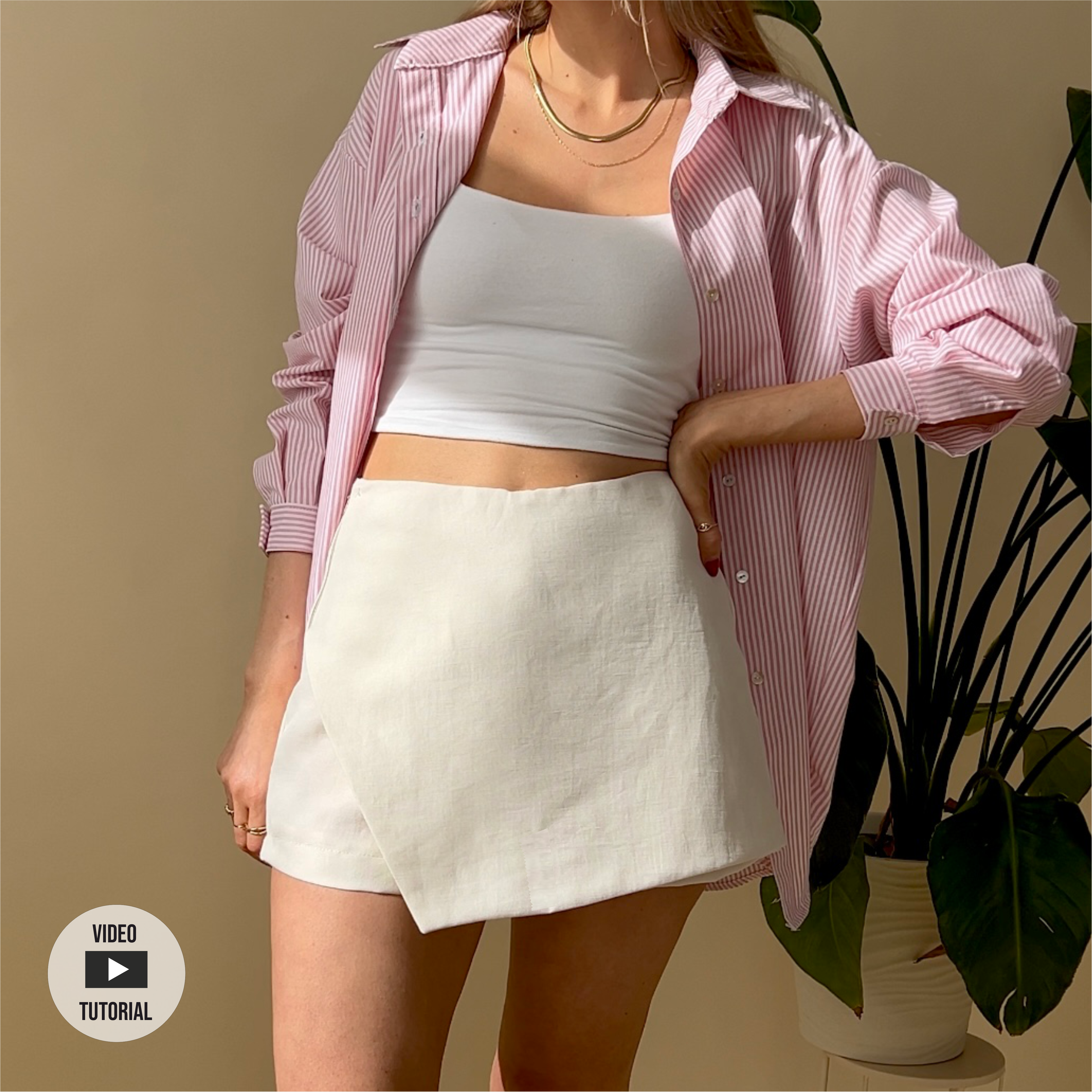 Skort Felix sewing pattern