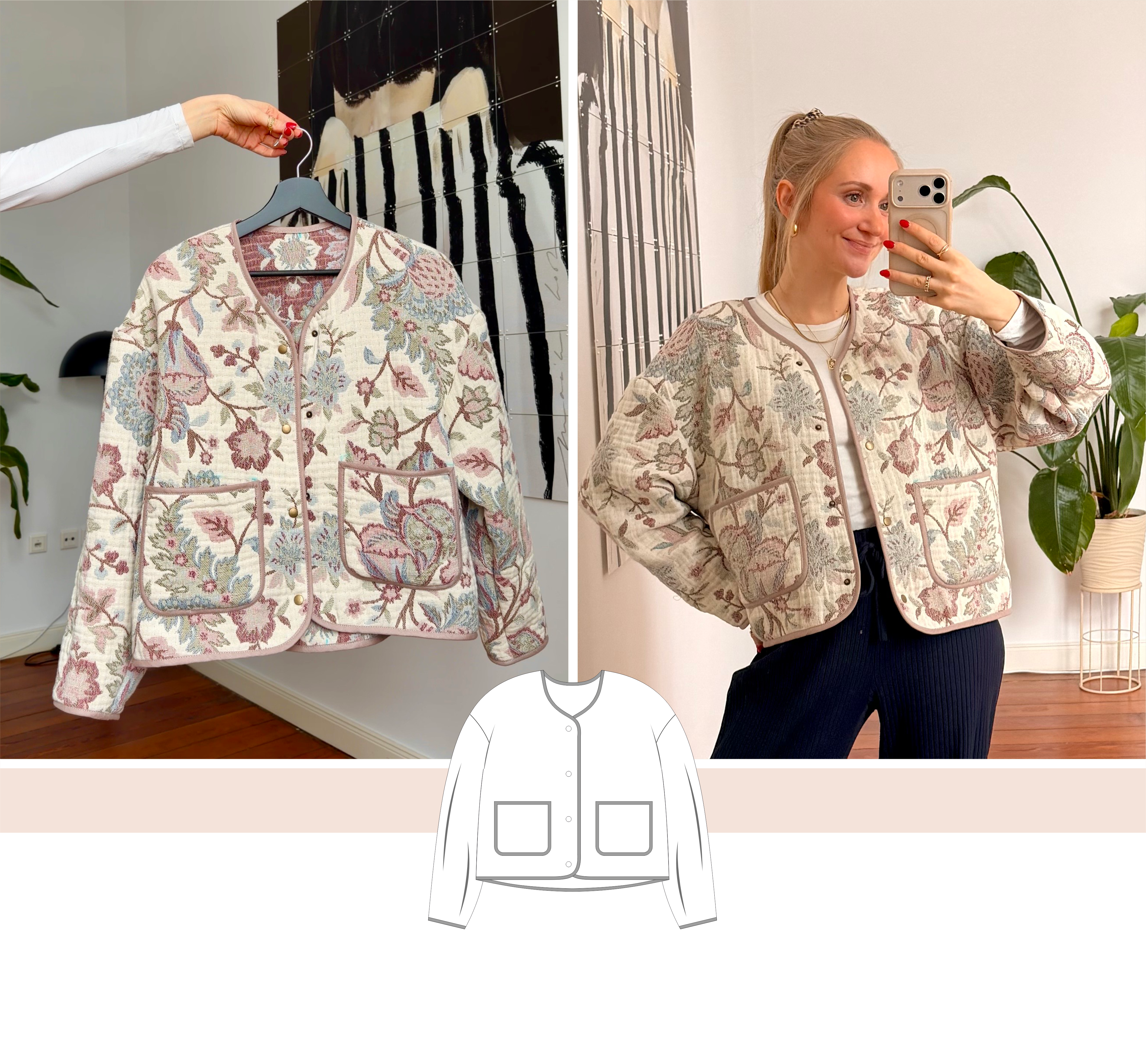 Jakob Jacket - mix and match sewing pattern