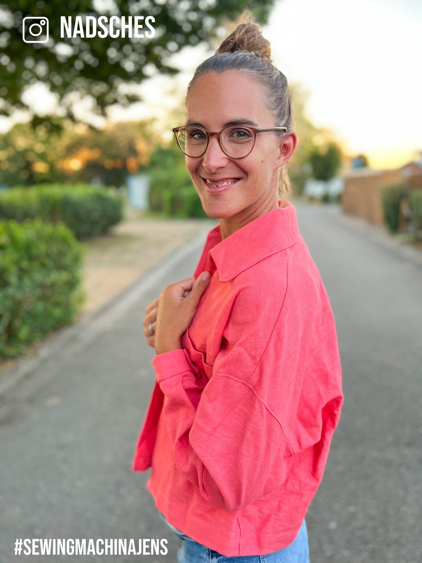 oversized Jacket Jens PDF sewing pattern with video tutorial / Schnittmuster oversized Jacke /