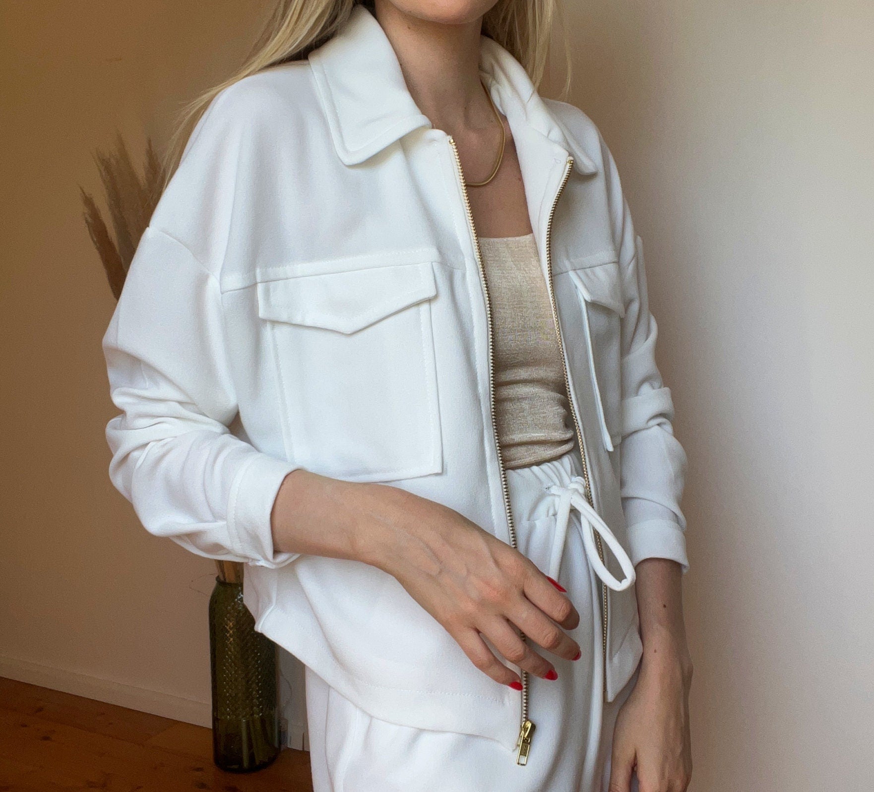 oversized Jacket Jens PDF sewing pattern with video tutorial / Schnittmuster oversized Jacke /