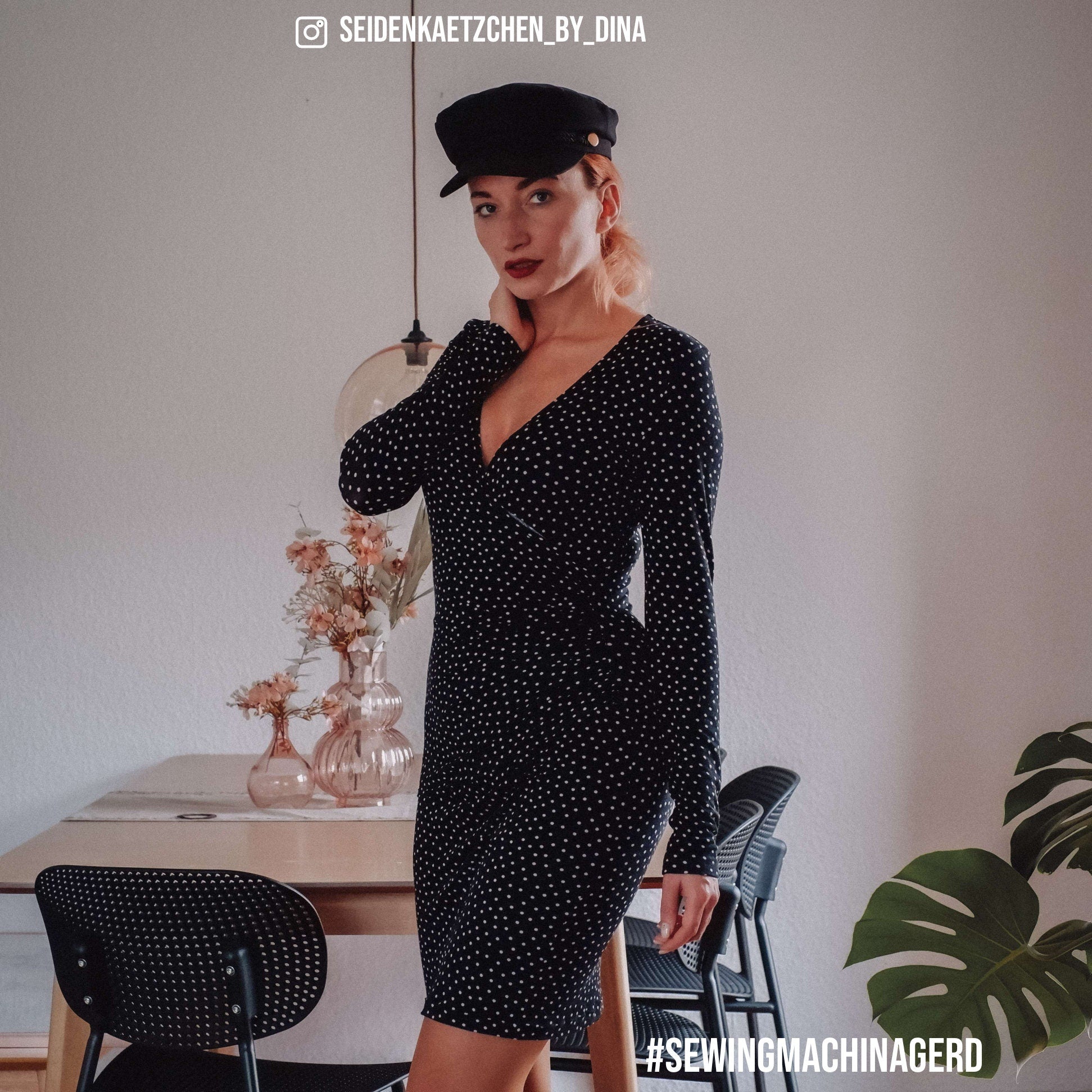 Wickelkleid Gerd, PDF Schnittmuster / easy / mit Video Tutorial