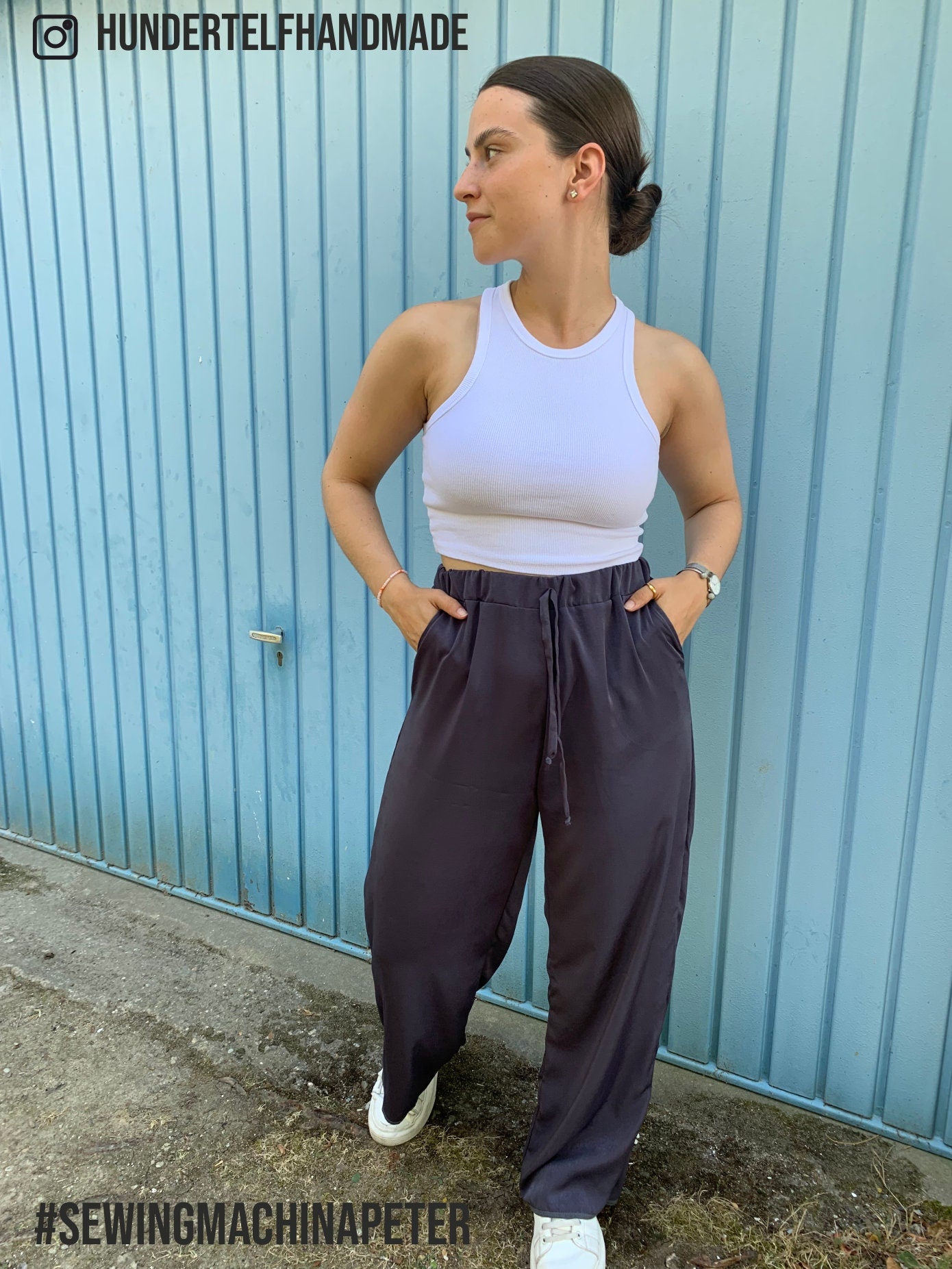 Palazzo Hose Peter / wide leg pants / PDF Schnittmuster mit Video tutorial