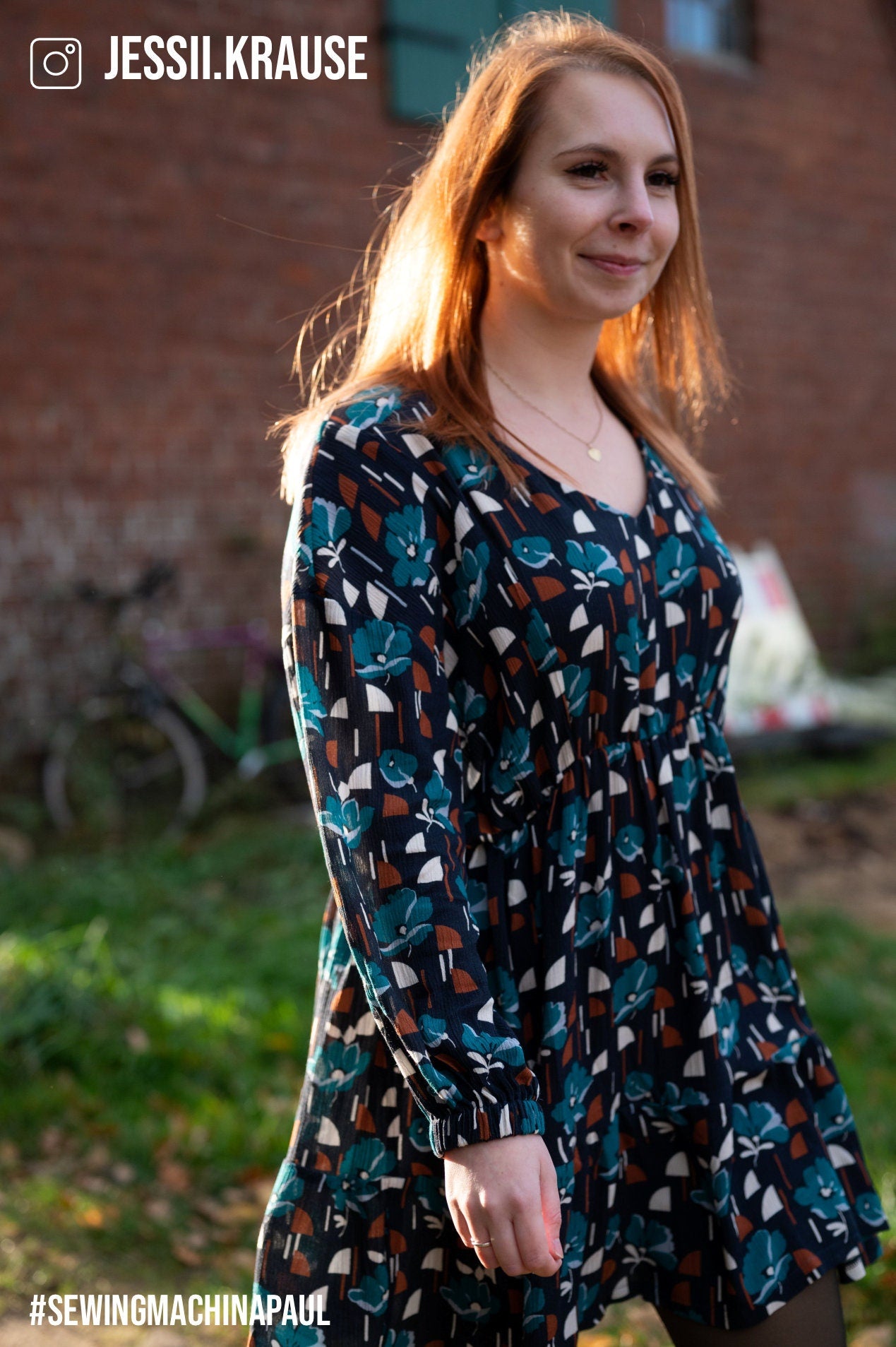 PDF sewing pattern oversize dress Paul