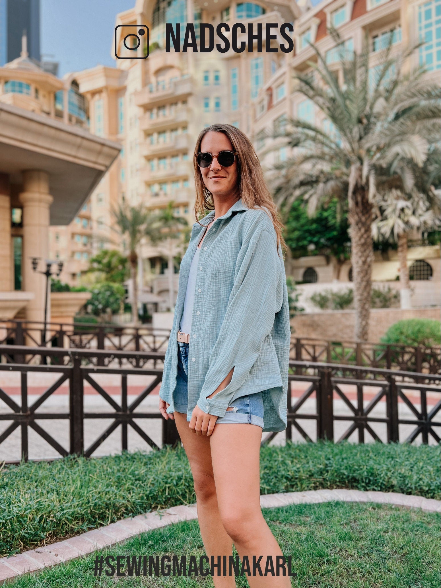 oversized Shirt PDF Schnittmuster, Schnittmuster oversize Bluse mit Video Tutorial