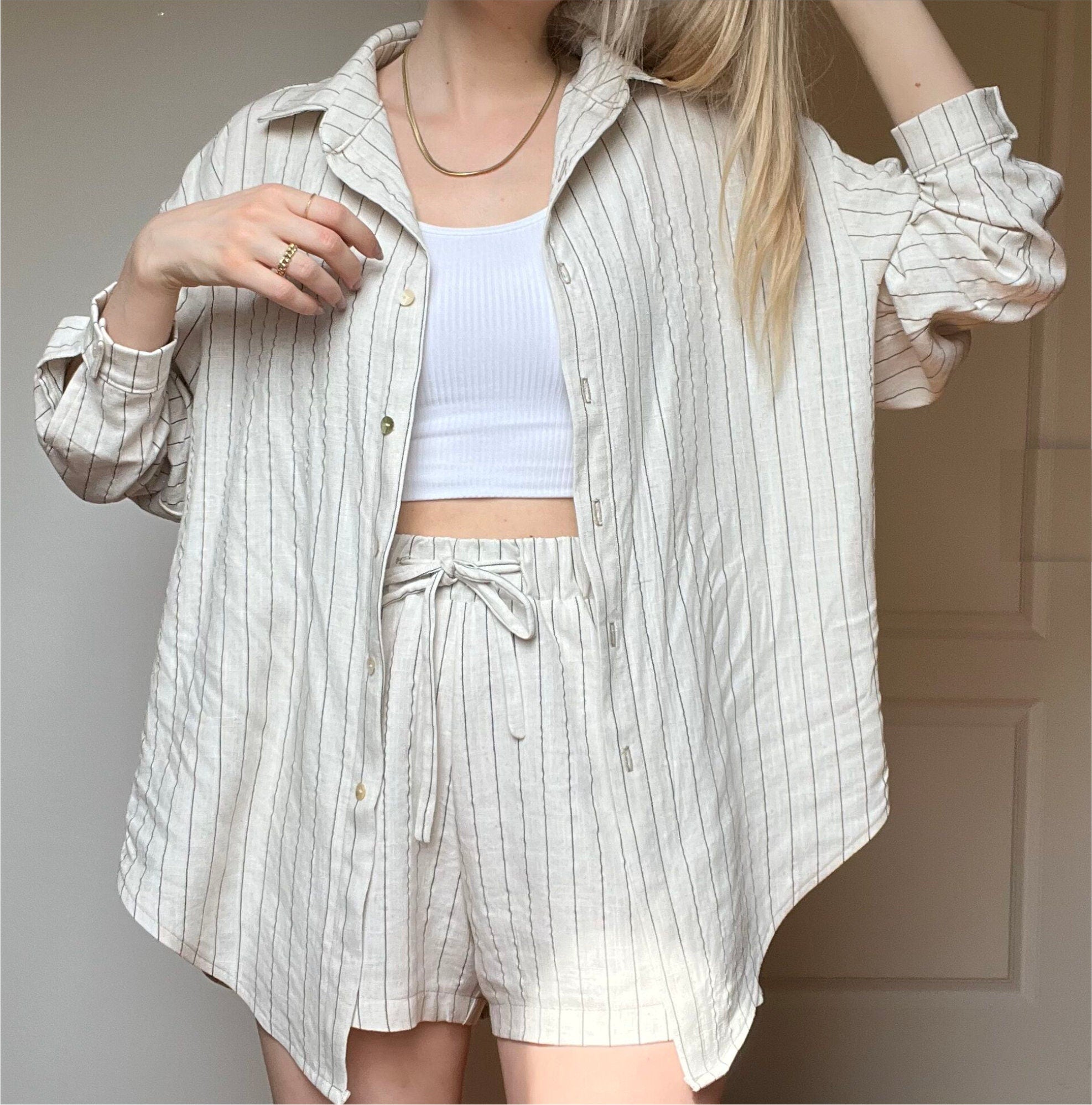 oversized Shirt PDF Schnittmuster, Schnittmuster oversize Bluse mit Video Tutorial