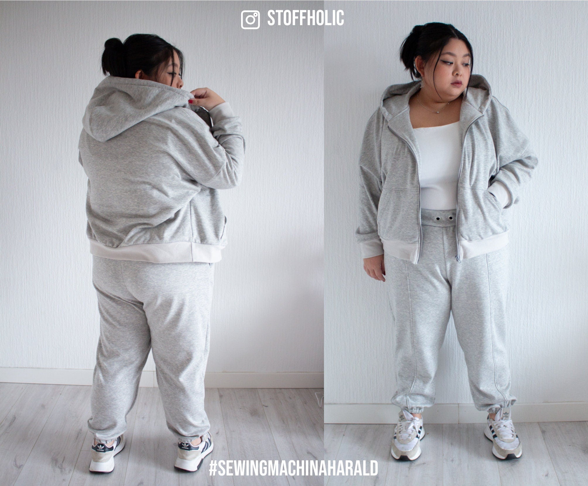 Jogginghose / sweatpants Harald PDF Schnittmuster / easy / mit Videotutorial