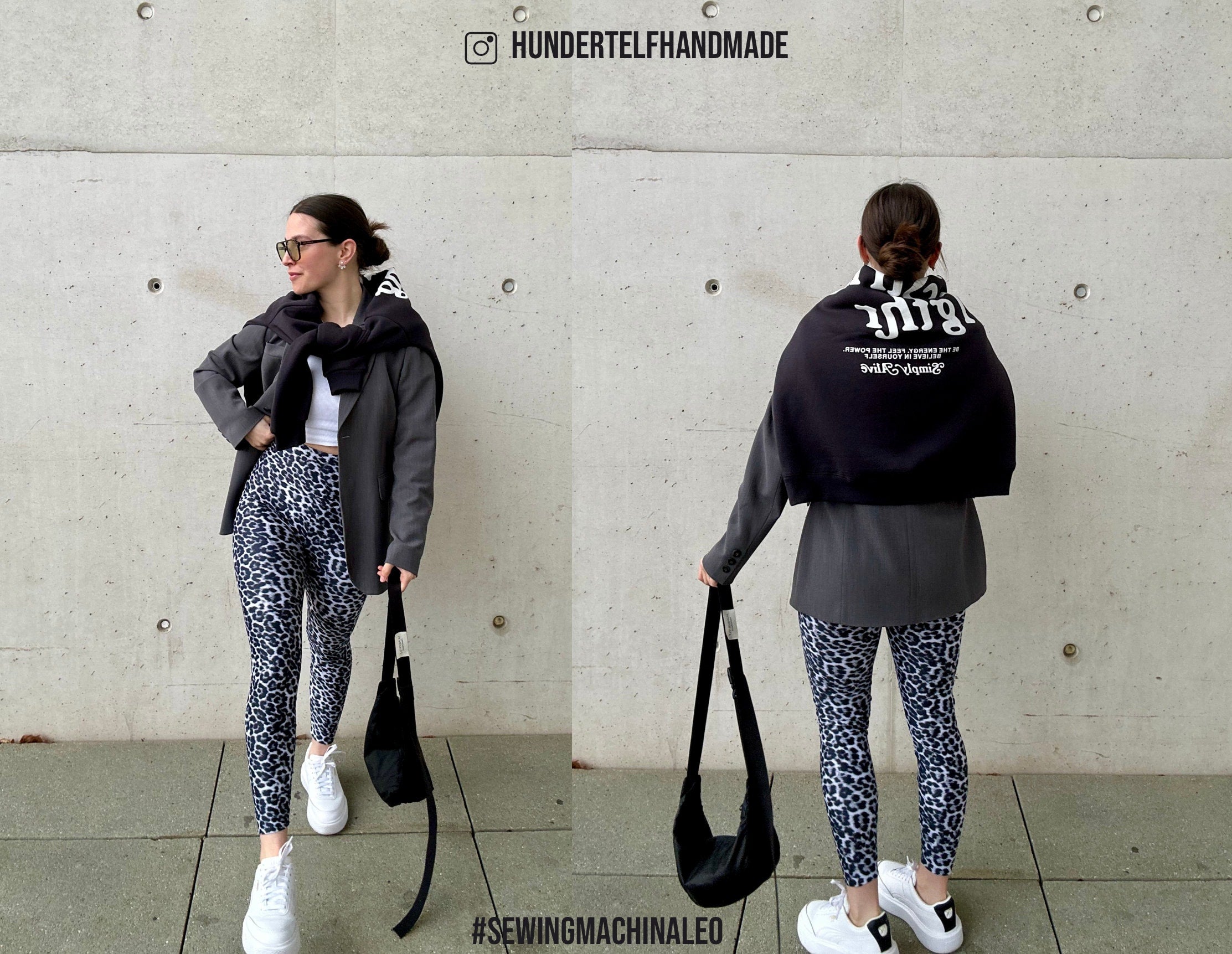 Leggings Leo - biker shorts - Capri - PDF Schnittmuster mit VIDEO Tutorial