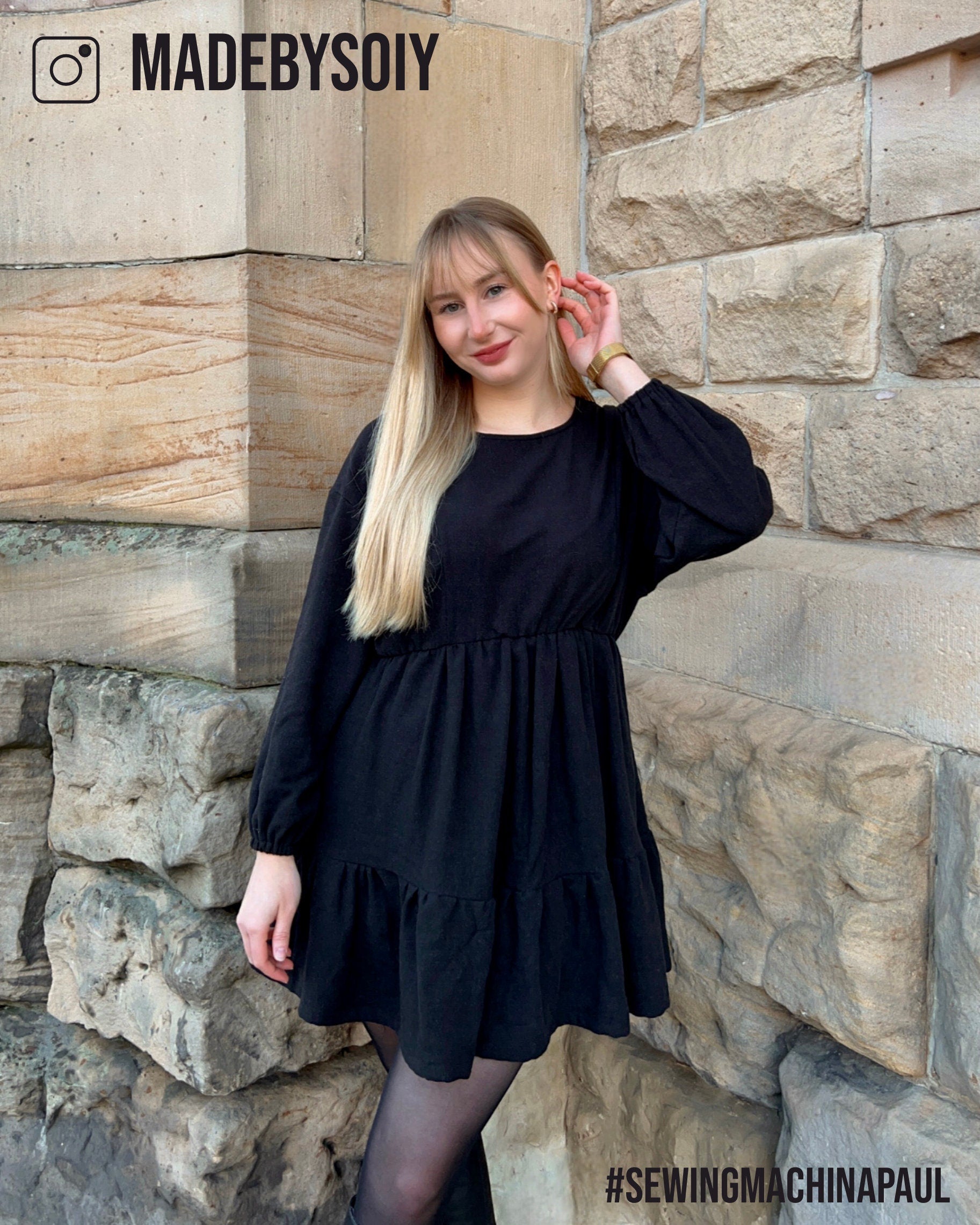 PDF sewing pattern oversize dress Paul
