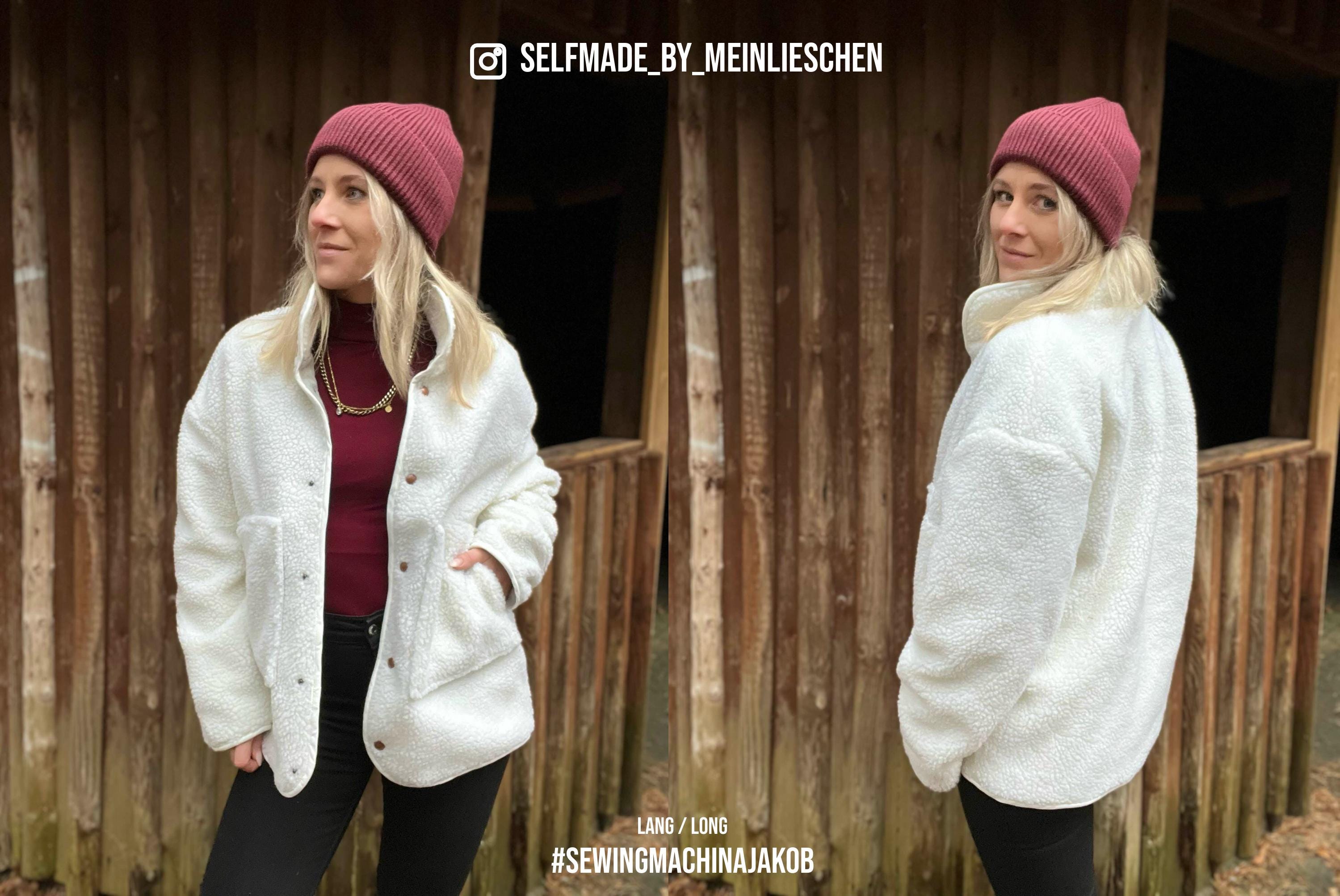 oversize jacket Jakob / PDF sewing pattern / video tutorial / mix & match