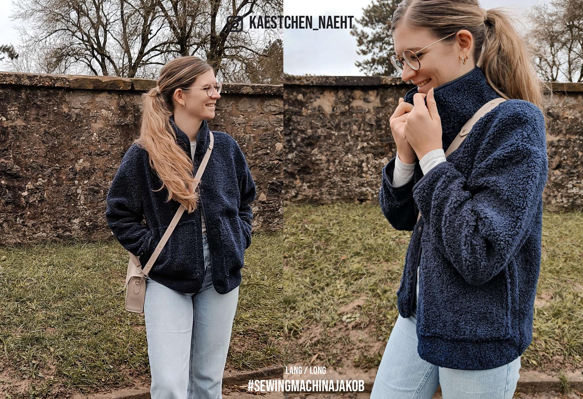 oversize jacket Jakob / PDF sewing pattern / video tutorial / mix & match