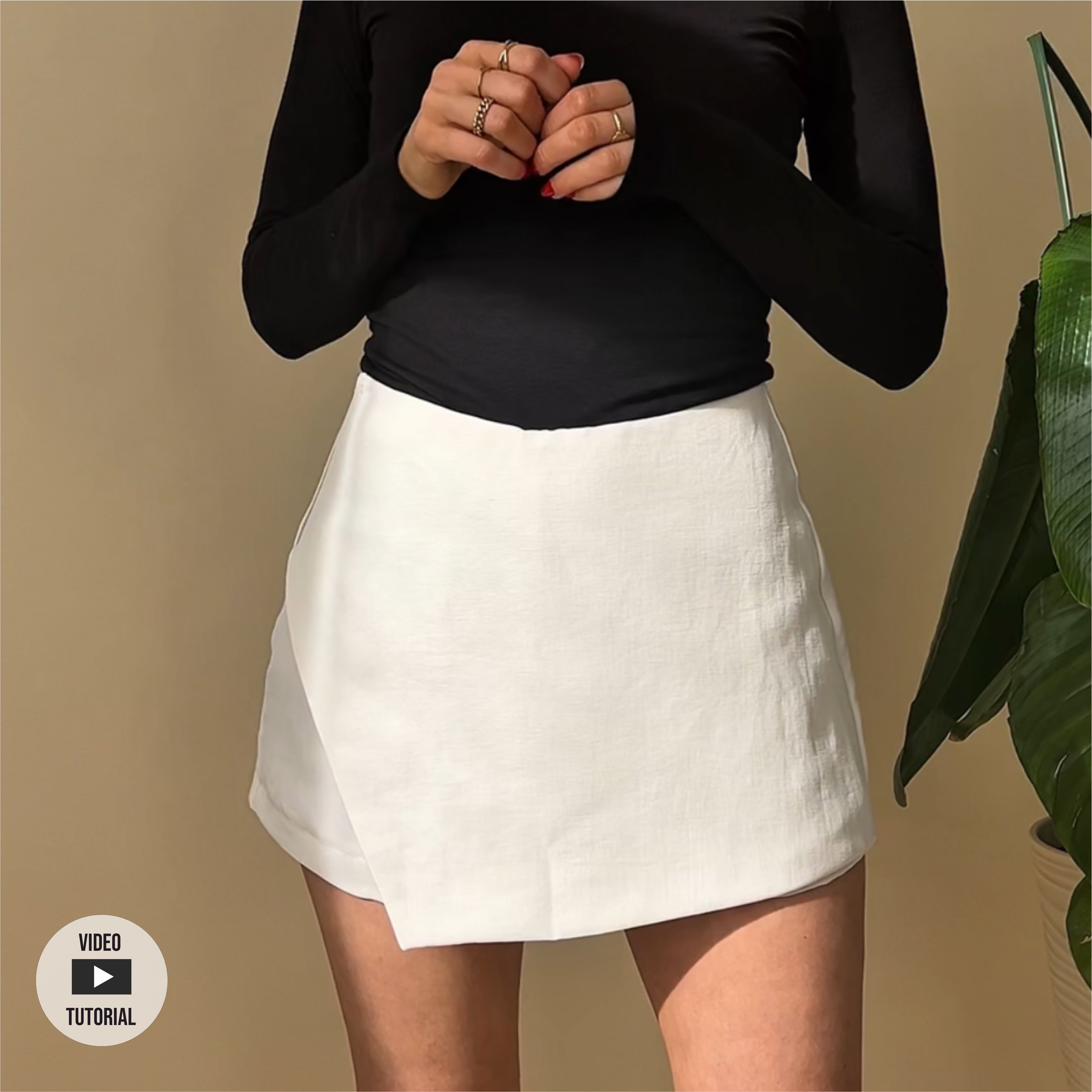 Skort Felix sewing pattern