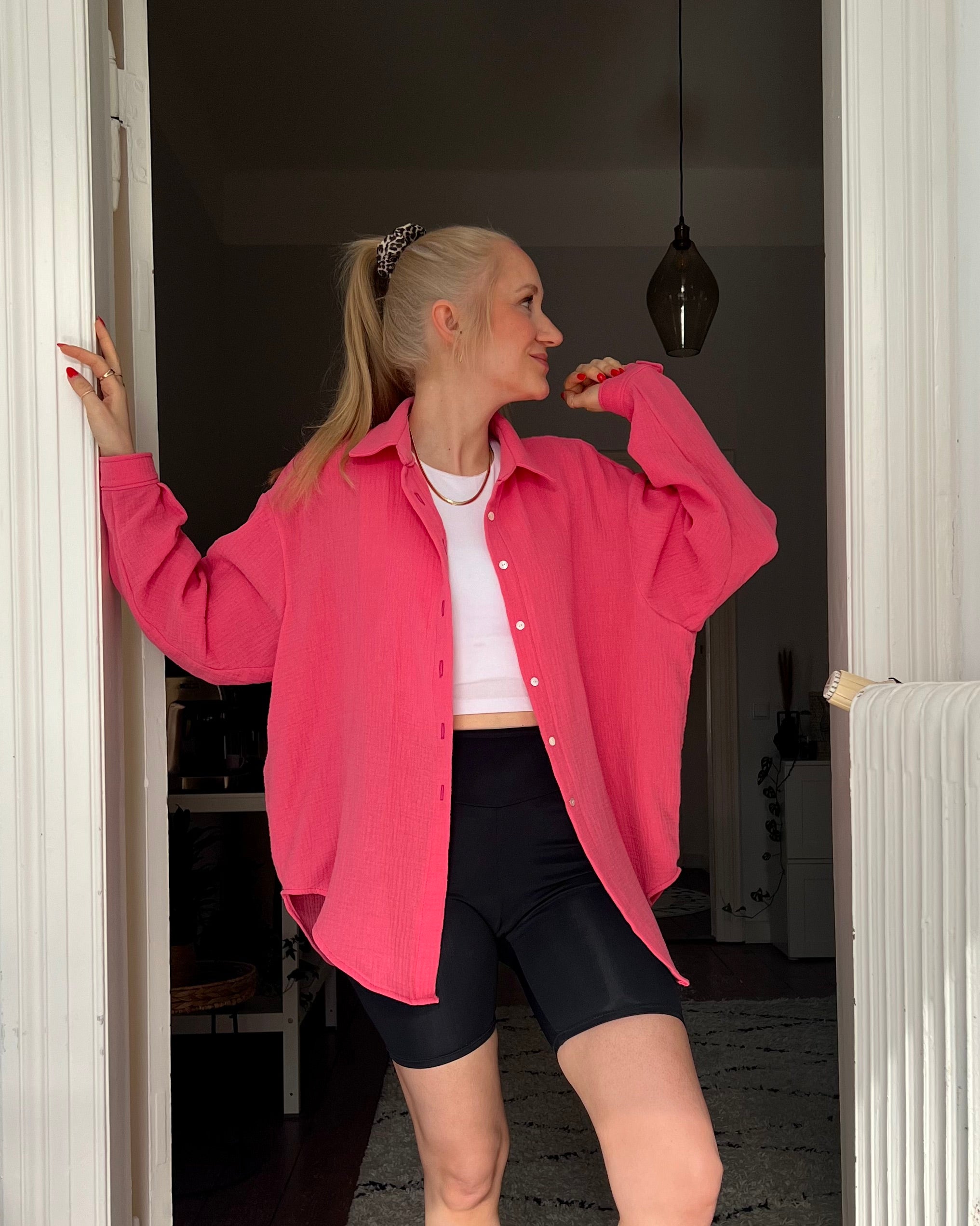 oversize shirt Karl sewing pattern