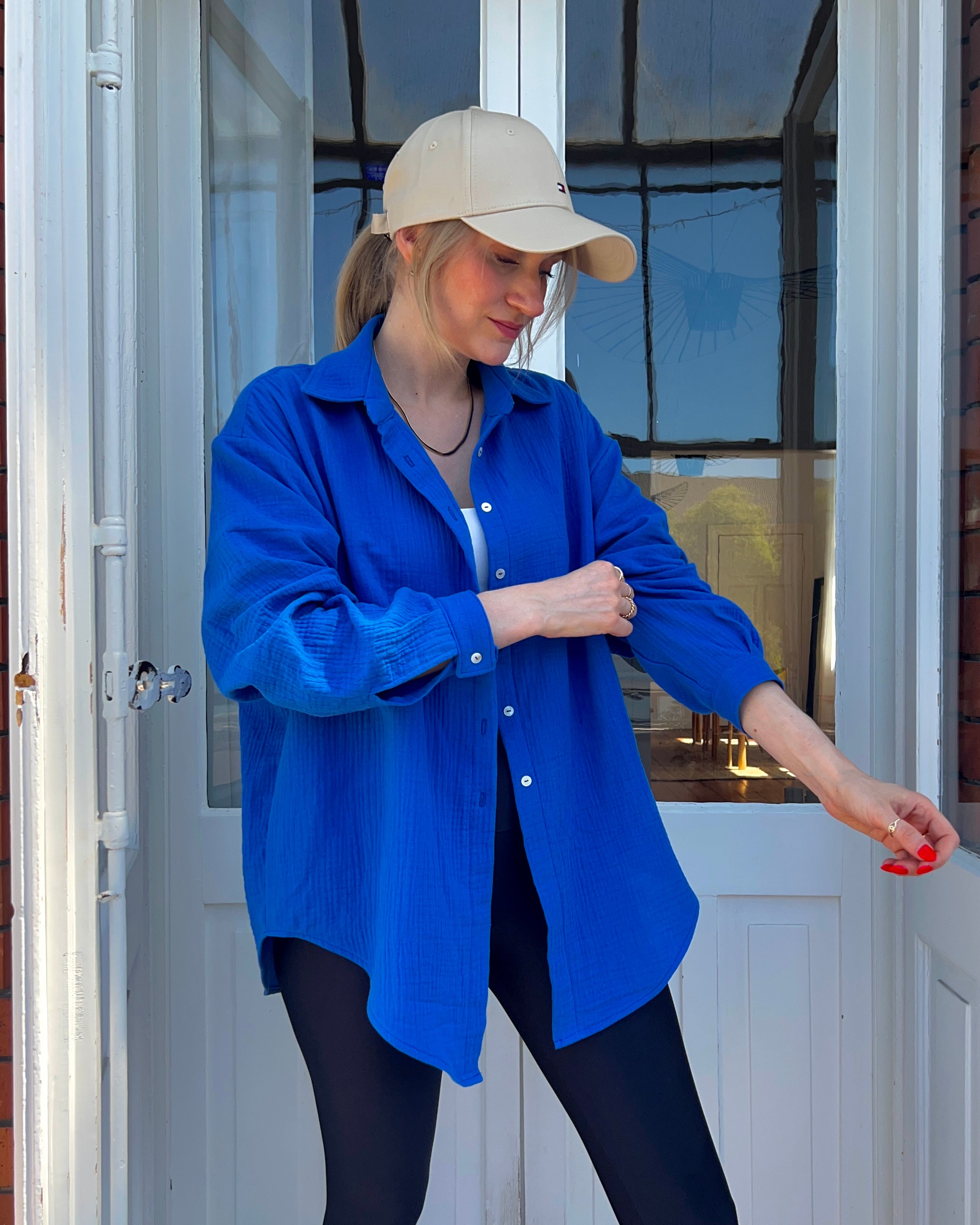 oversize shirt Karl sewing pattern