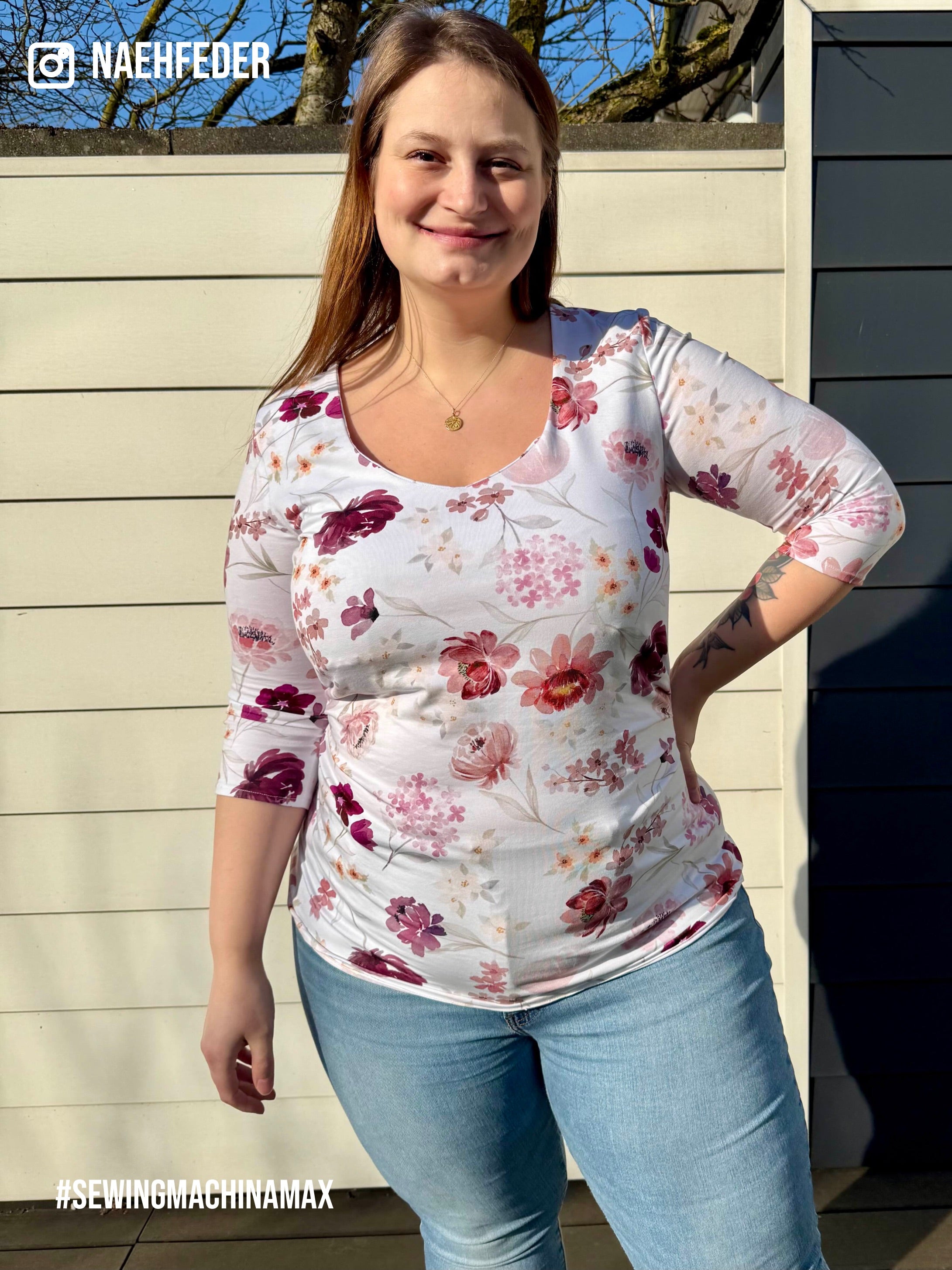 Basic shirt Max PDF sewing pattern