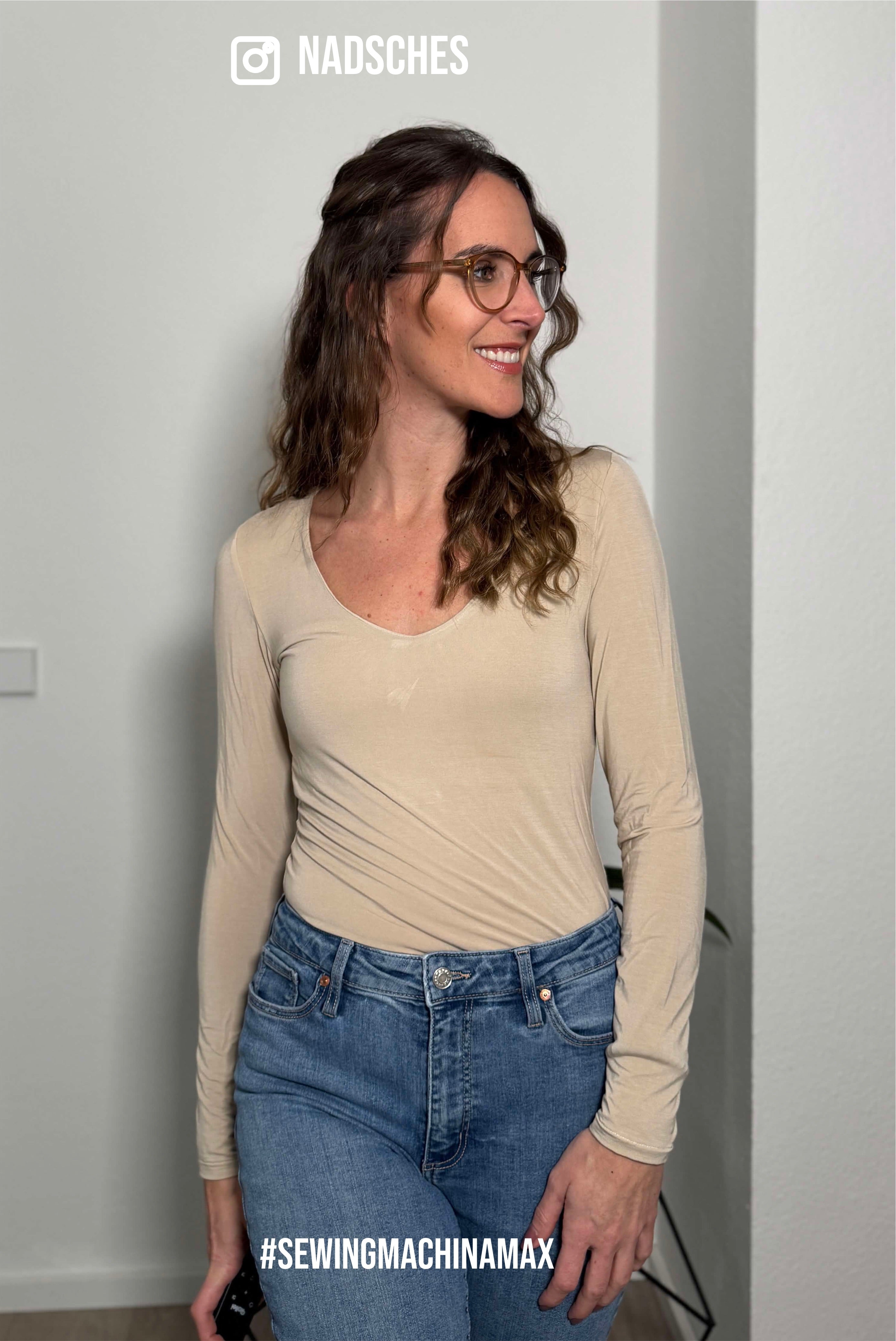 Basic shirt Max PDF sewing pattern