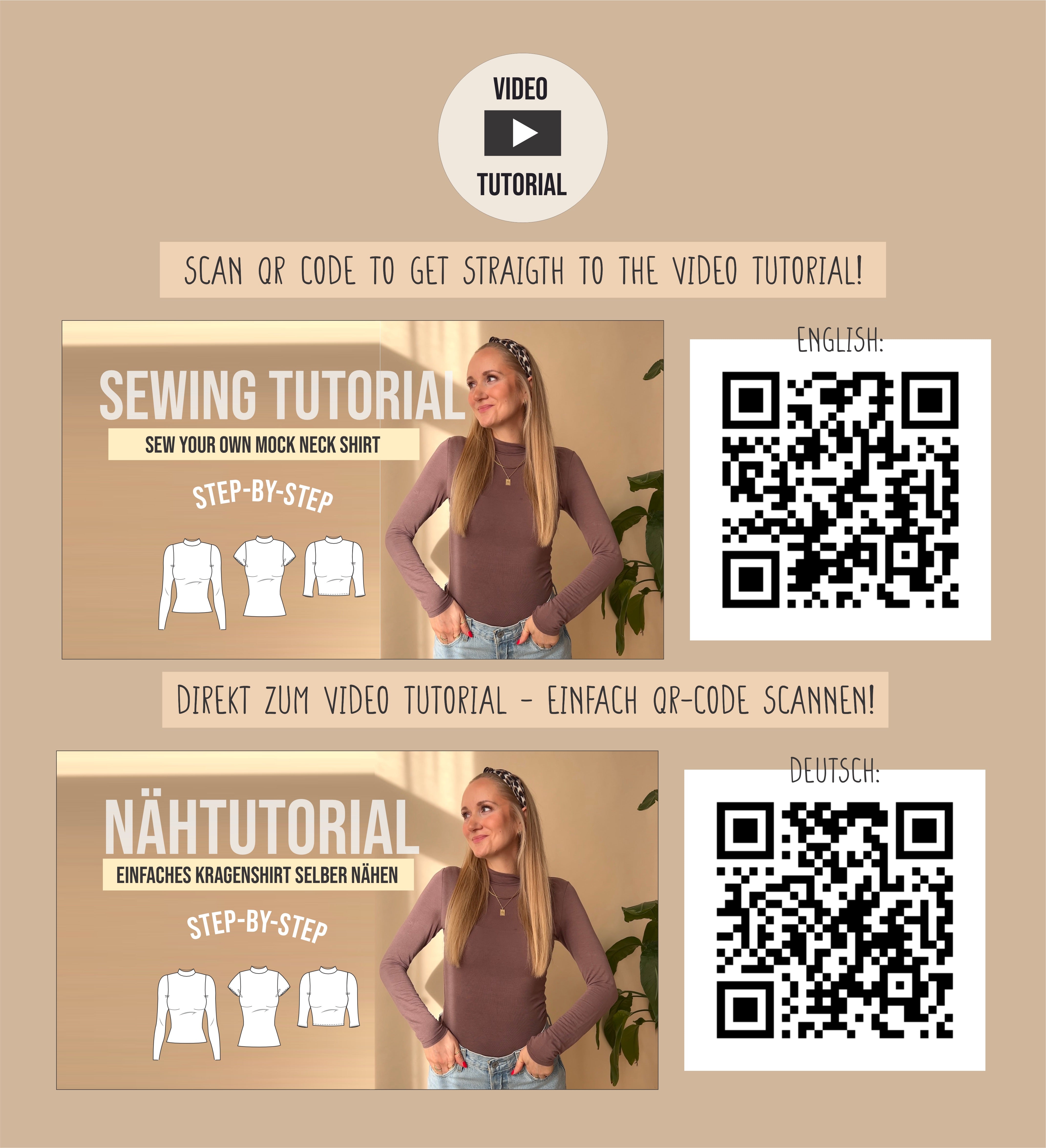 Basic shirt pattern bundle / Max, Bob & Rolf