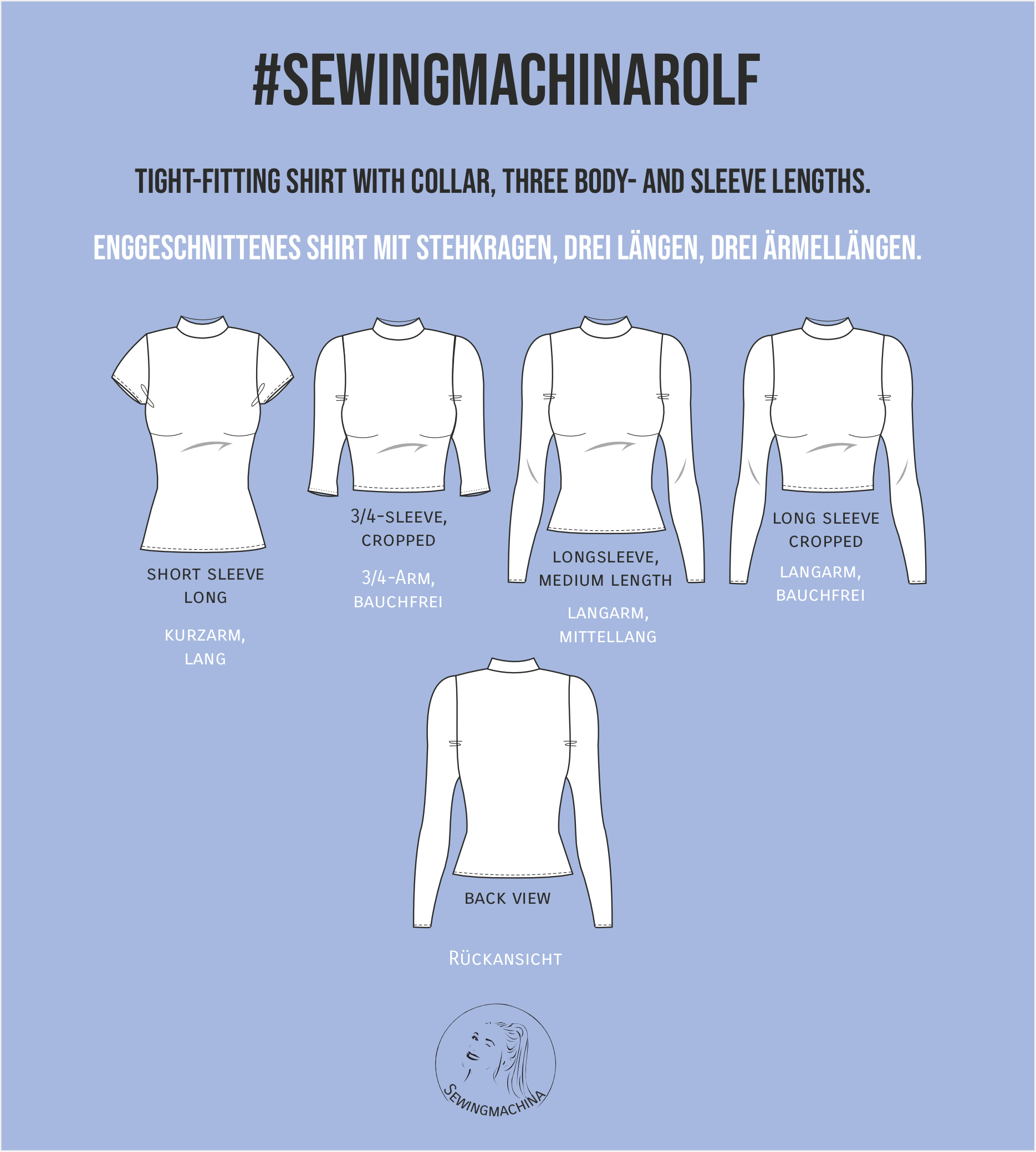 Basic shirt pattern bundle / Max, Bob & Rolf