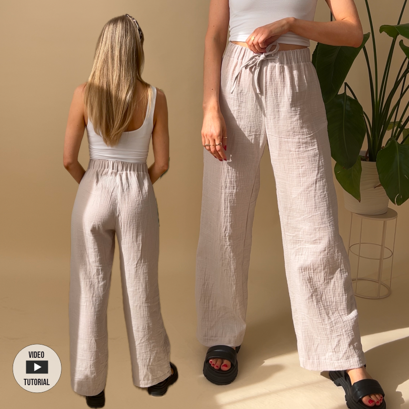 Palazzohose und Shorts Schnittmuster BUNDLE PETER & UDO