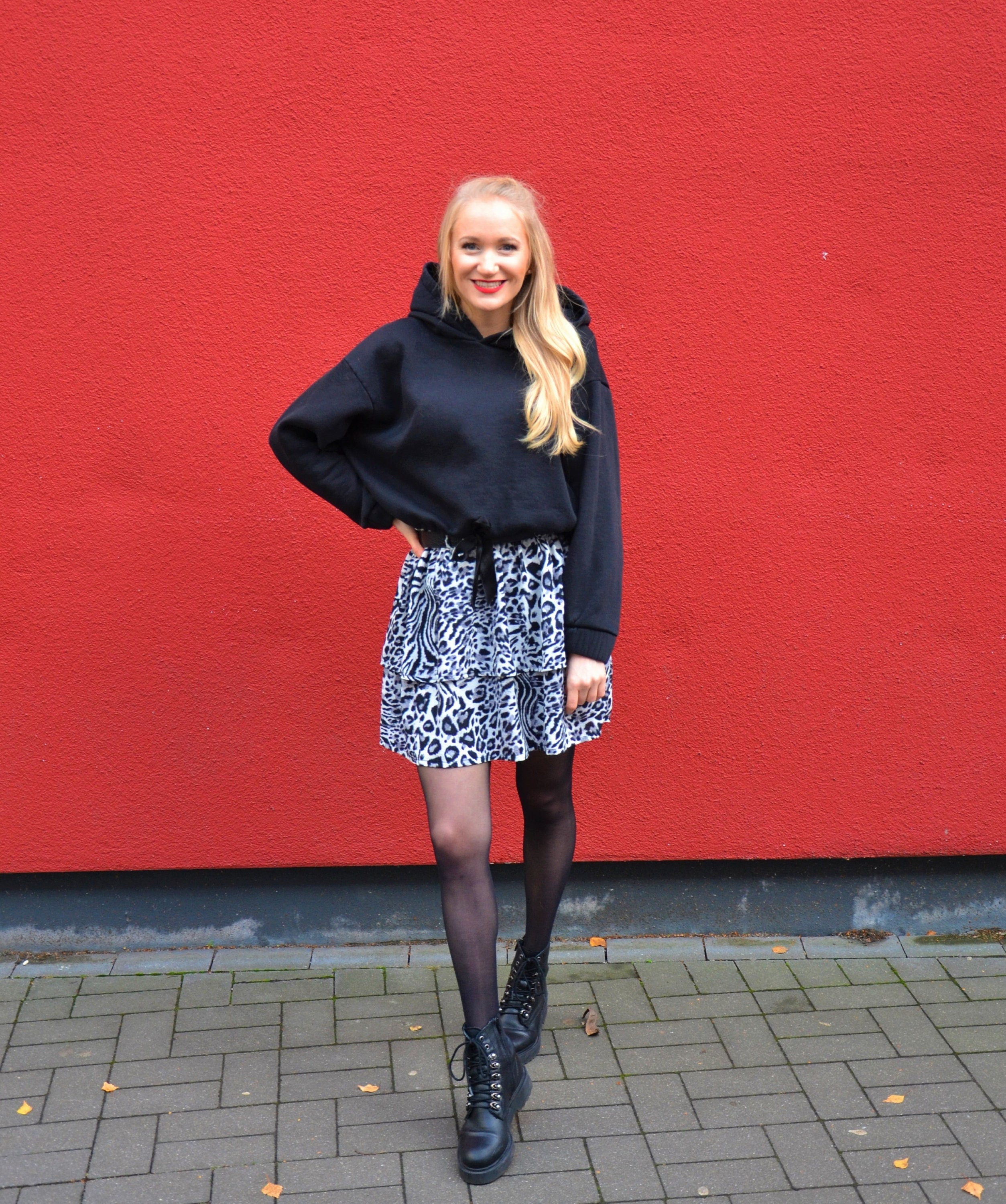 PDF sewing pattern ruffle mini skirt Manfred / Schnittmuster Minirock E-Book