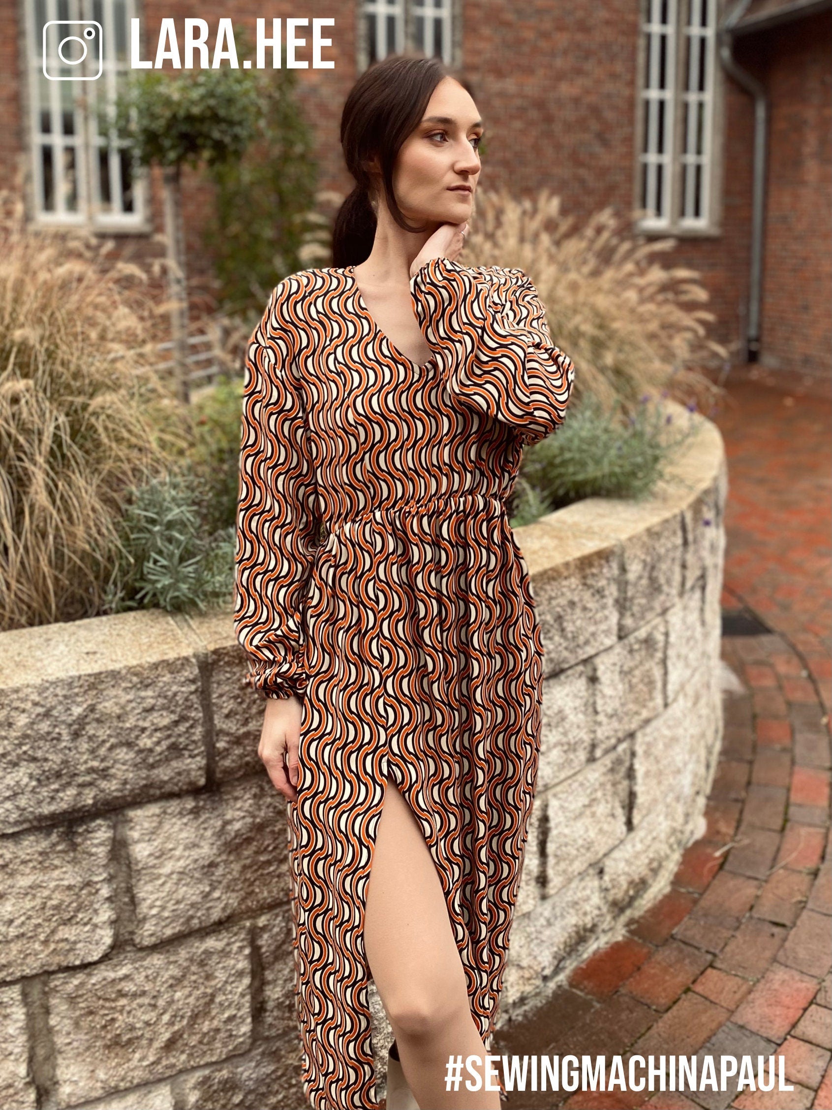 PDF sewing pattern oversize dress Paul