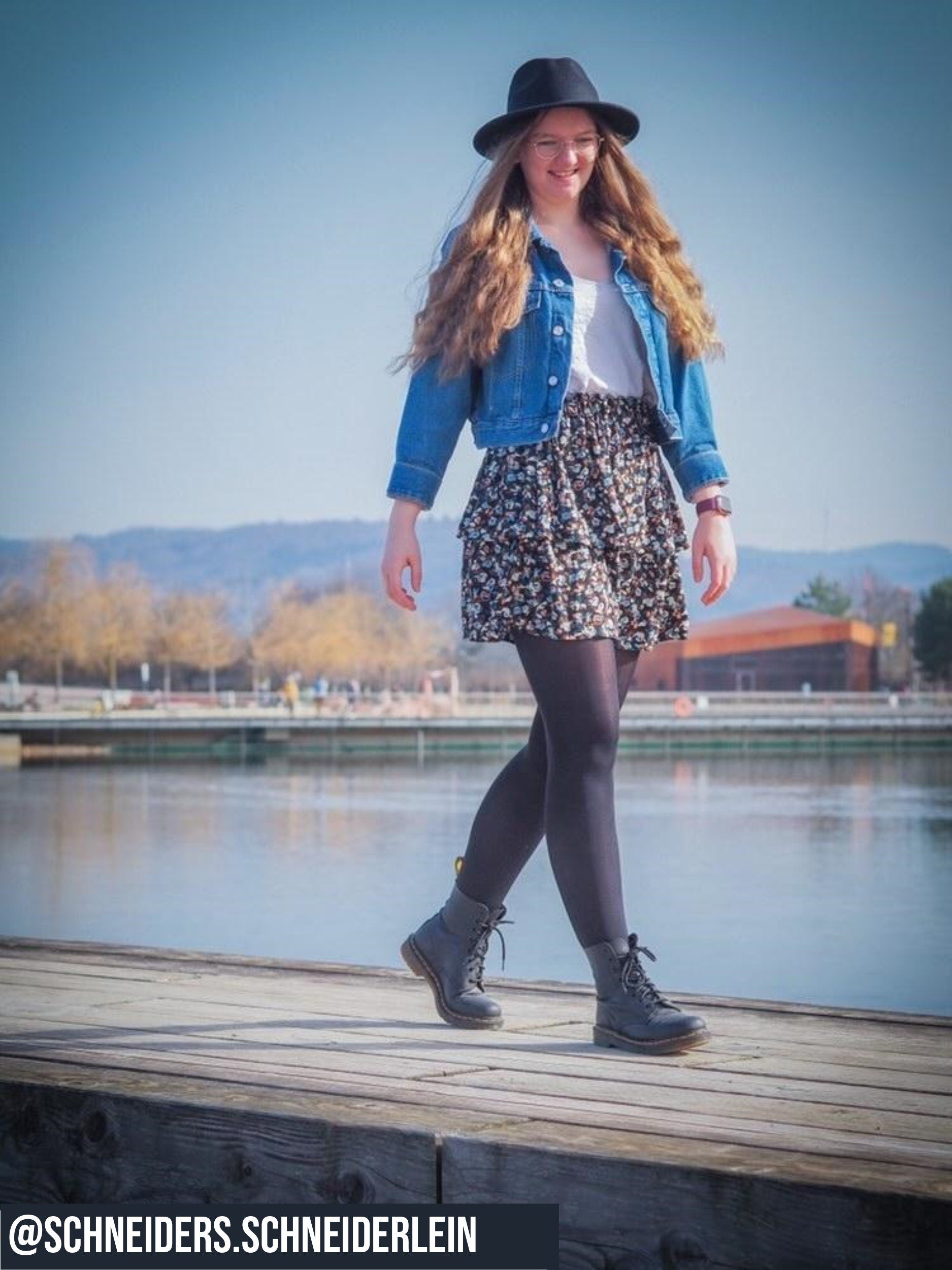 PDF sewing pattern ruffle mini skirt Manfred / Schnittmuster Minirock E-Book