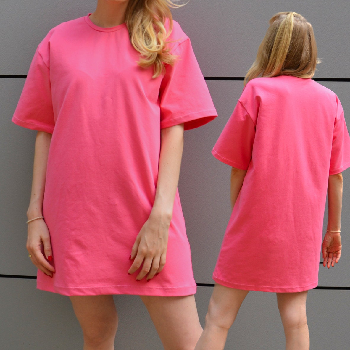 PDF Schnittmuster Oversized T-Shirt Kleid Bodo / Schnittmuster / E-Book / A4, US letter, A0