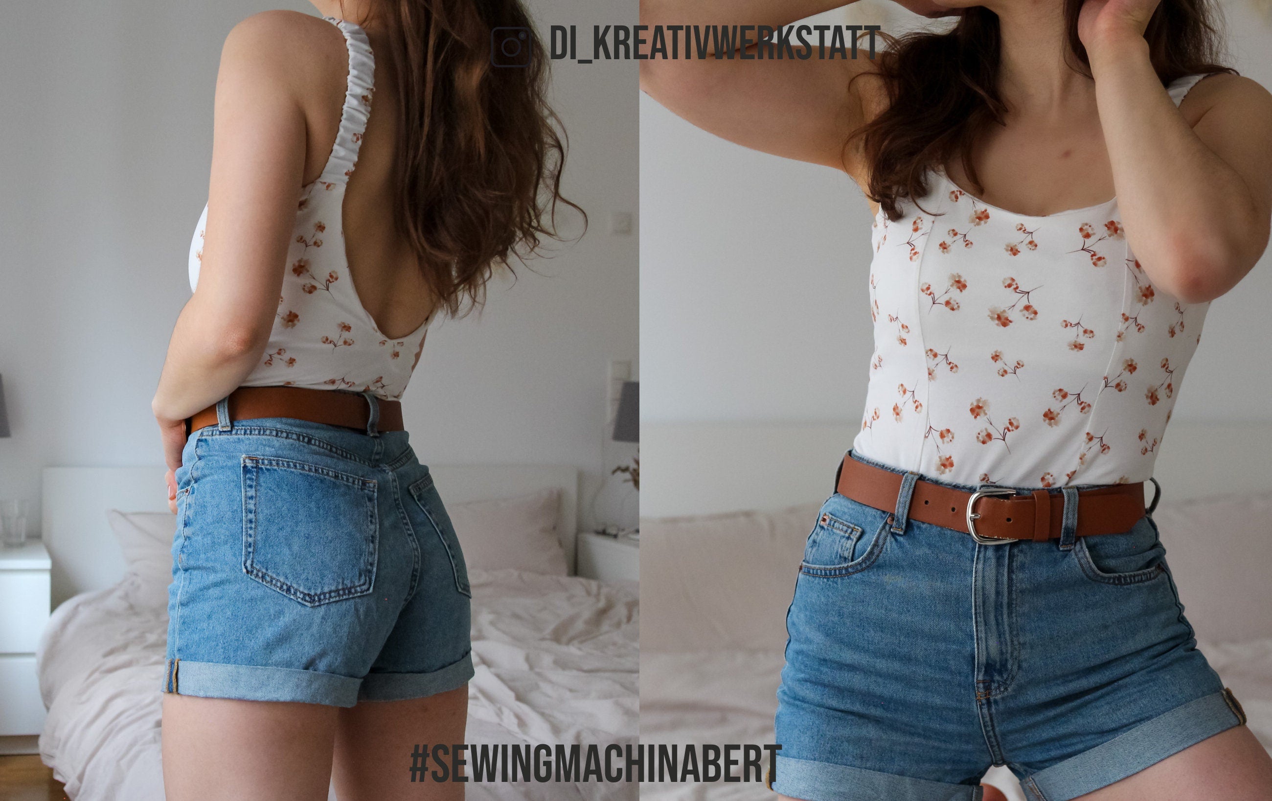 PDF sewing pattern bodysuit Bert / Schnittmuster Body E-Book