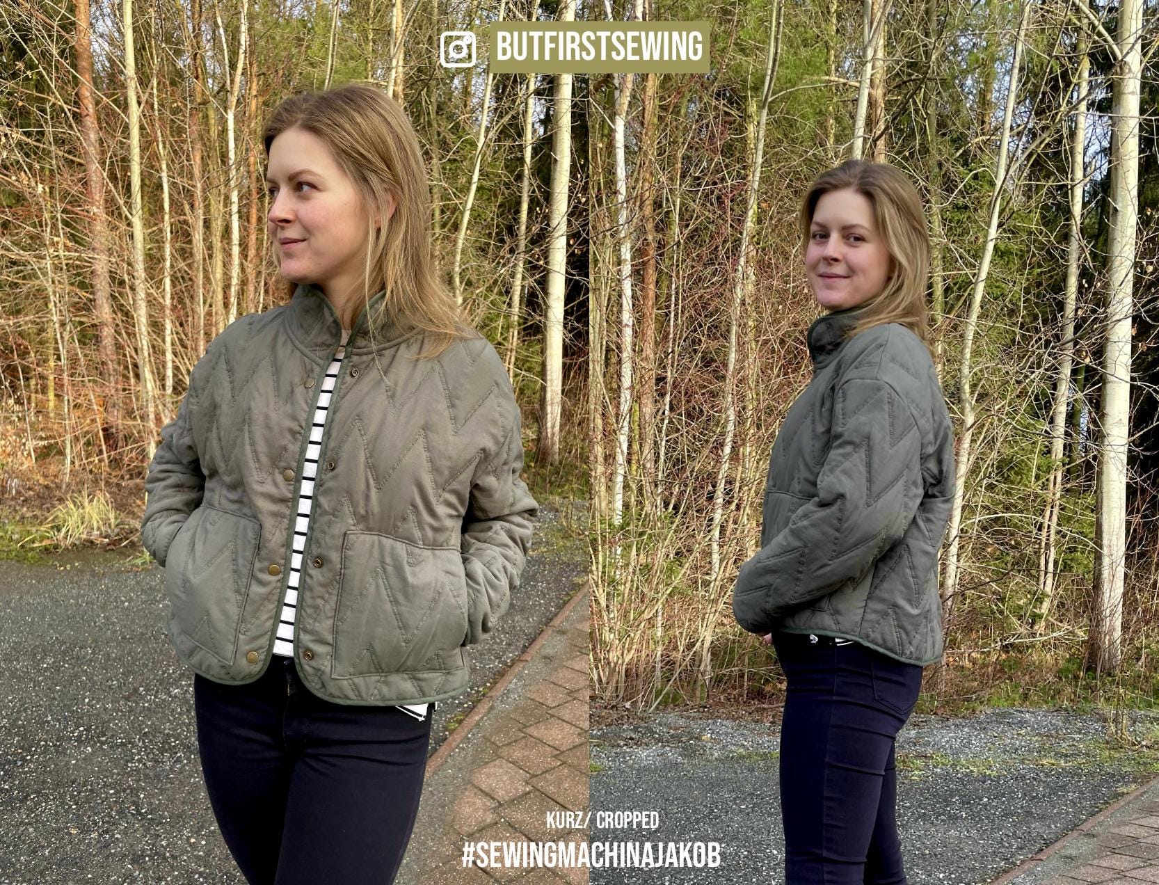 oversize jacket Jakob / PDF sewing pattern / video tutorial / mix & match