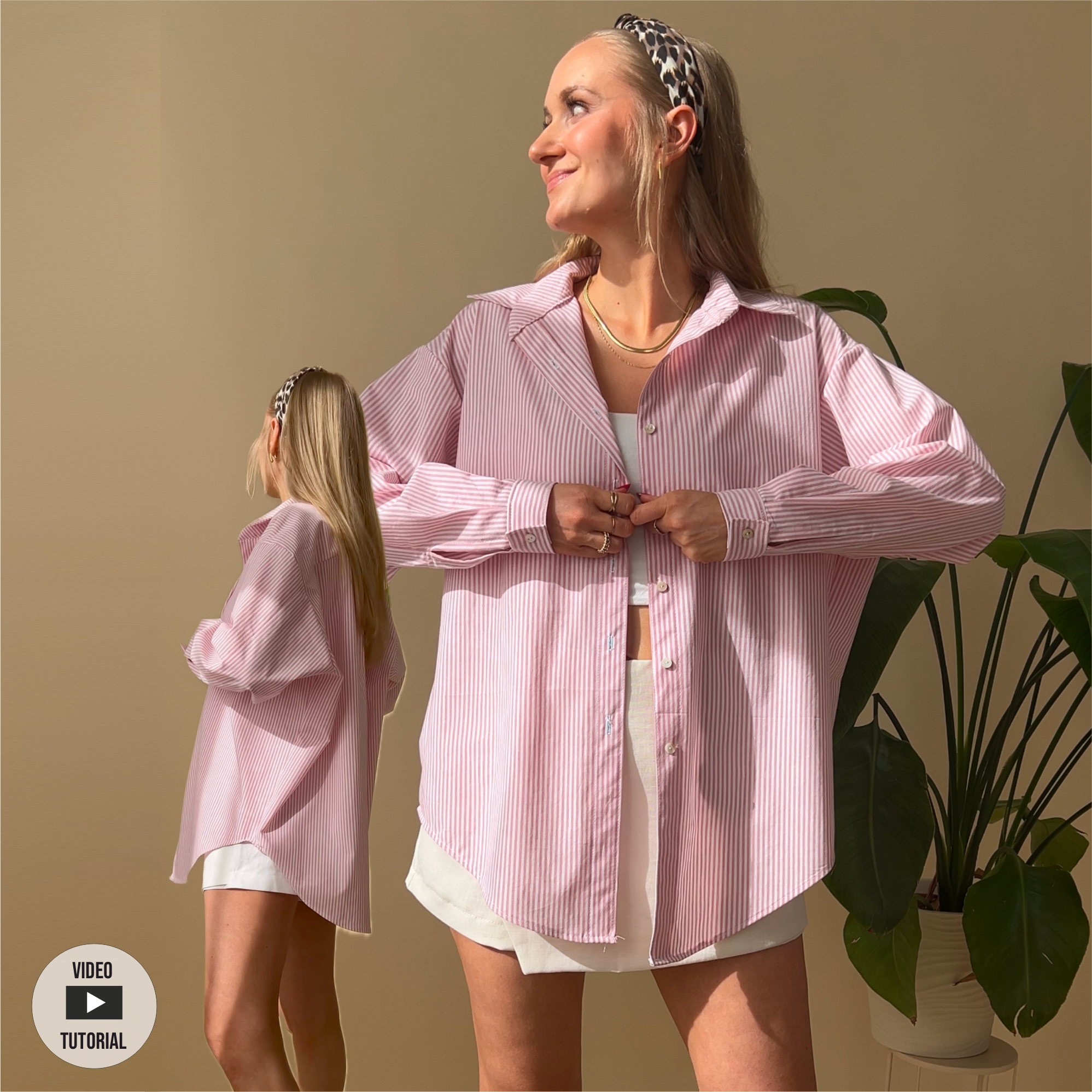 oversize Bluse Karl Schnittmuster